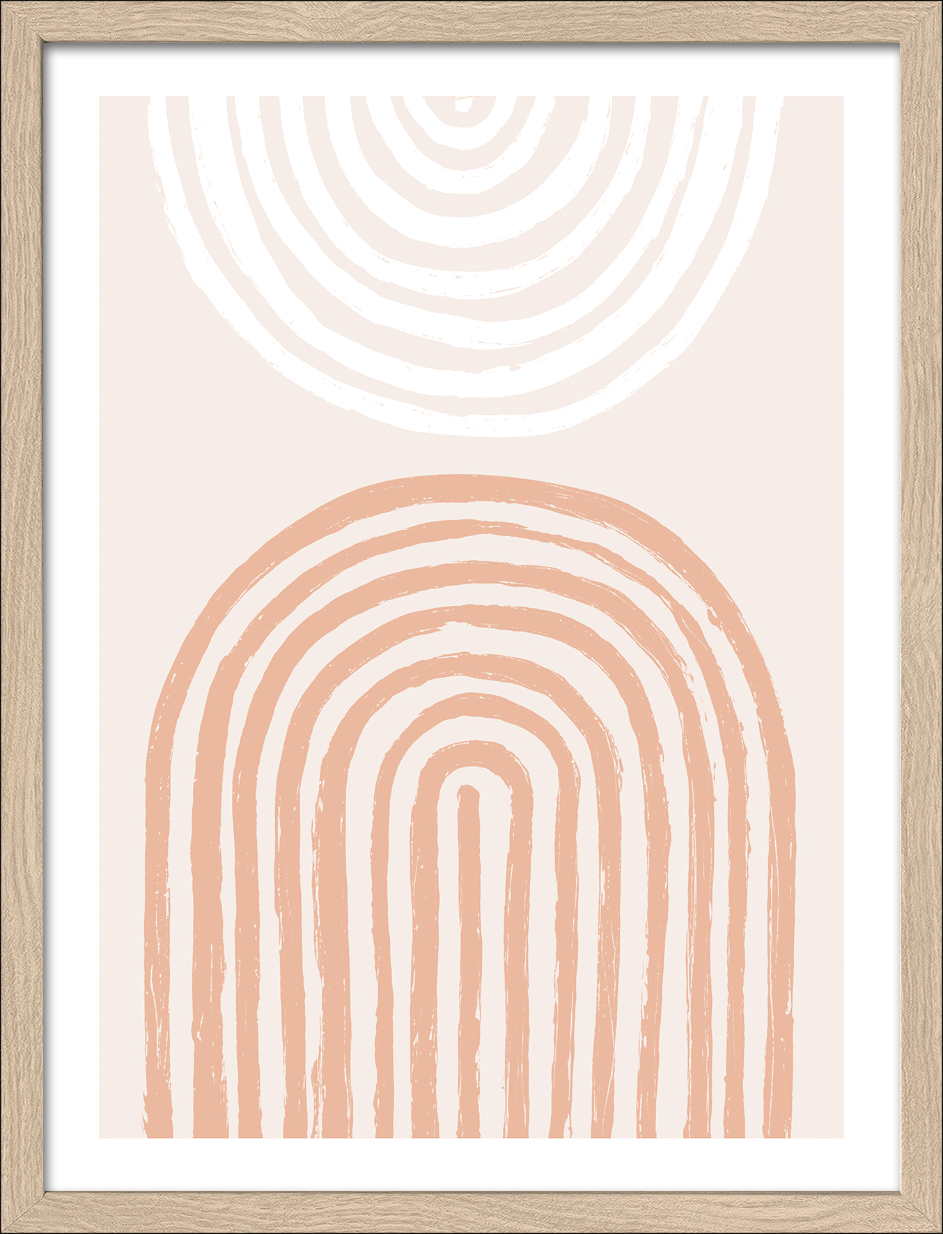 ProArt Framed-Art Slim Scandic 33x43cm Shapes of the Earth