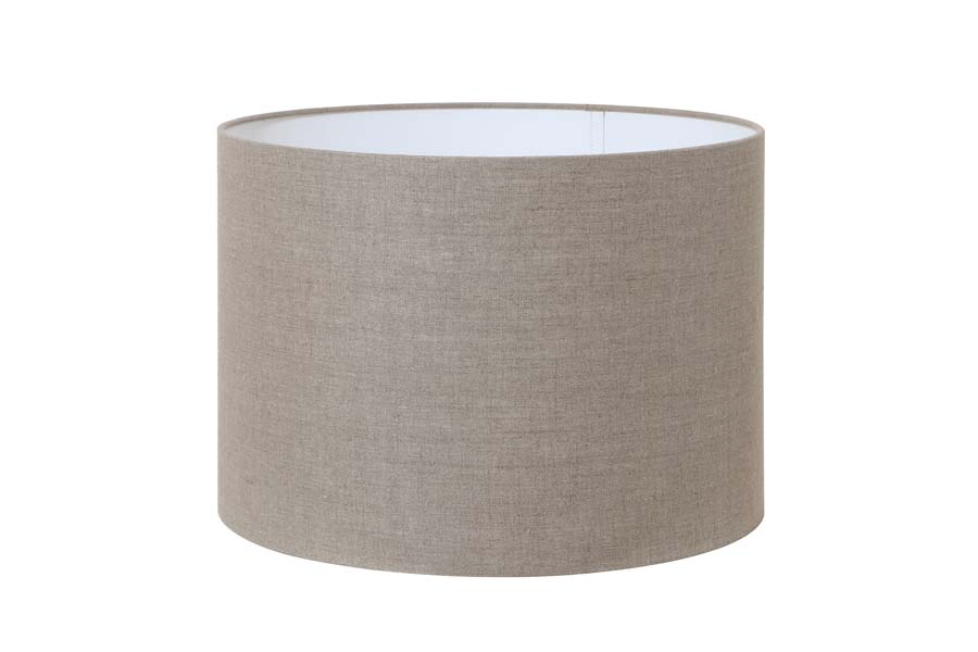 Light & Living Lampenschirm DARK LINEN in Farbe dunkel, Lampe, Lampenschirm