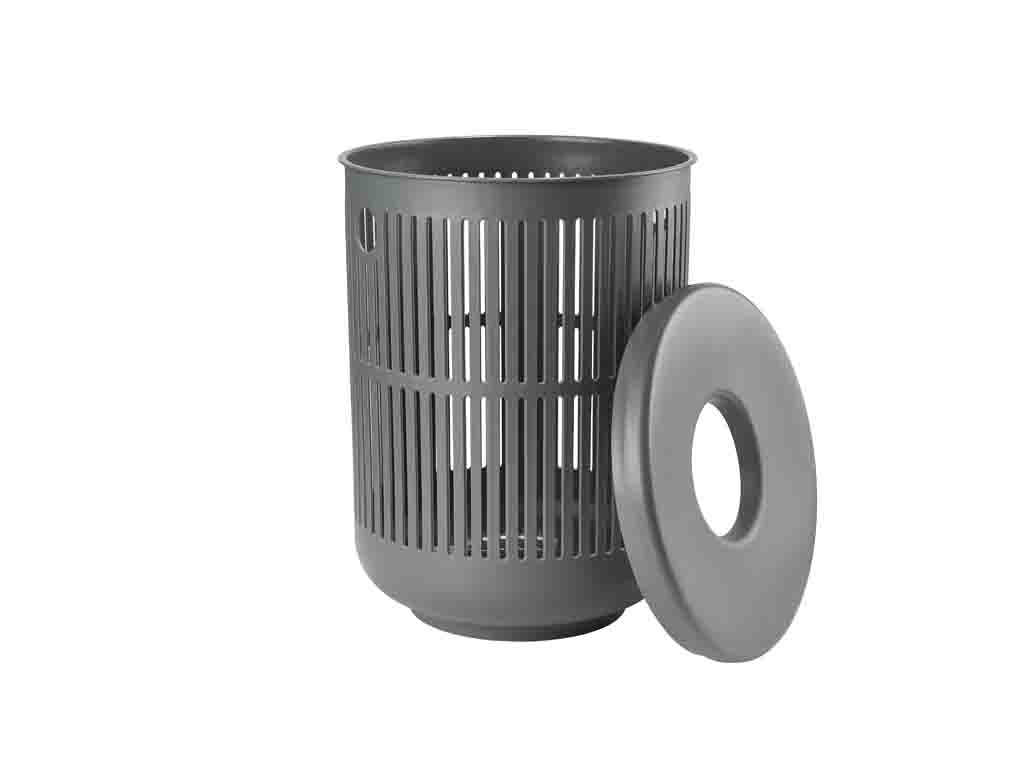 Zone Denmark Wäschekorb 60 Liter in Farbe grey