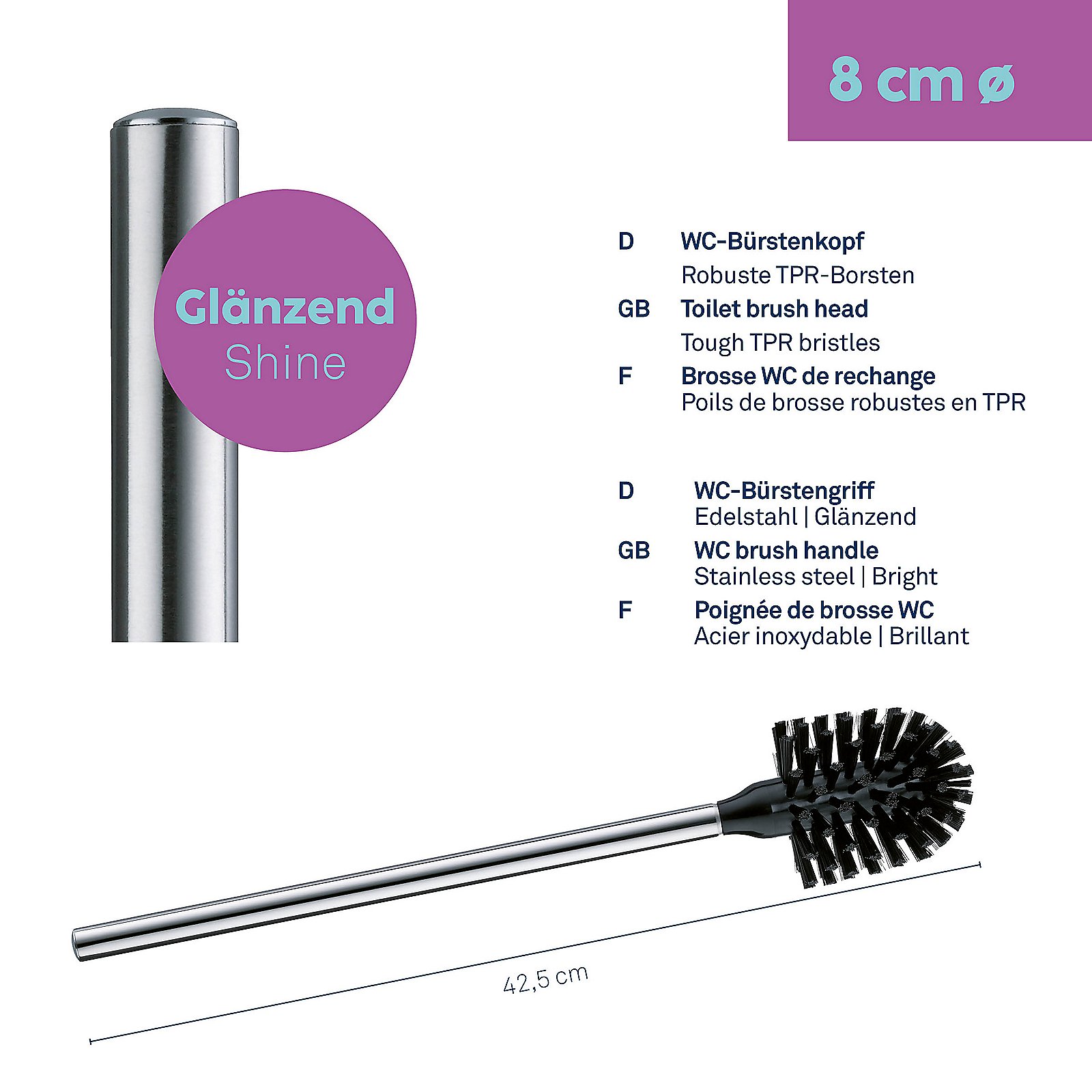 Kela WC-Bürste La Brosse LA BROSSE in , Pinsel, Gerät, Werkzeug, Kosmetik
