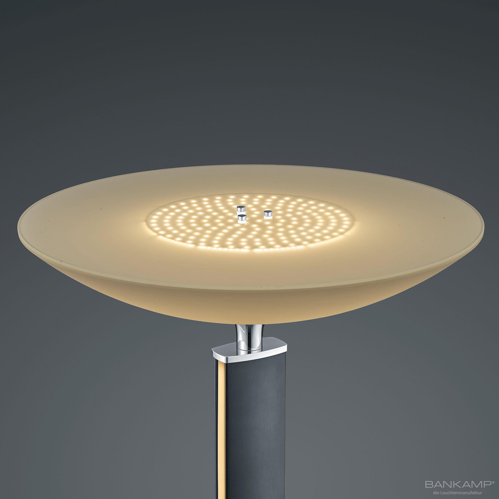Stehleuchte PURE F 53x179 in anthrazit matt eloxiert