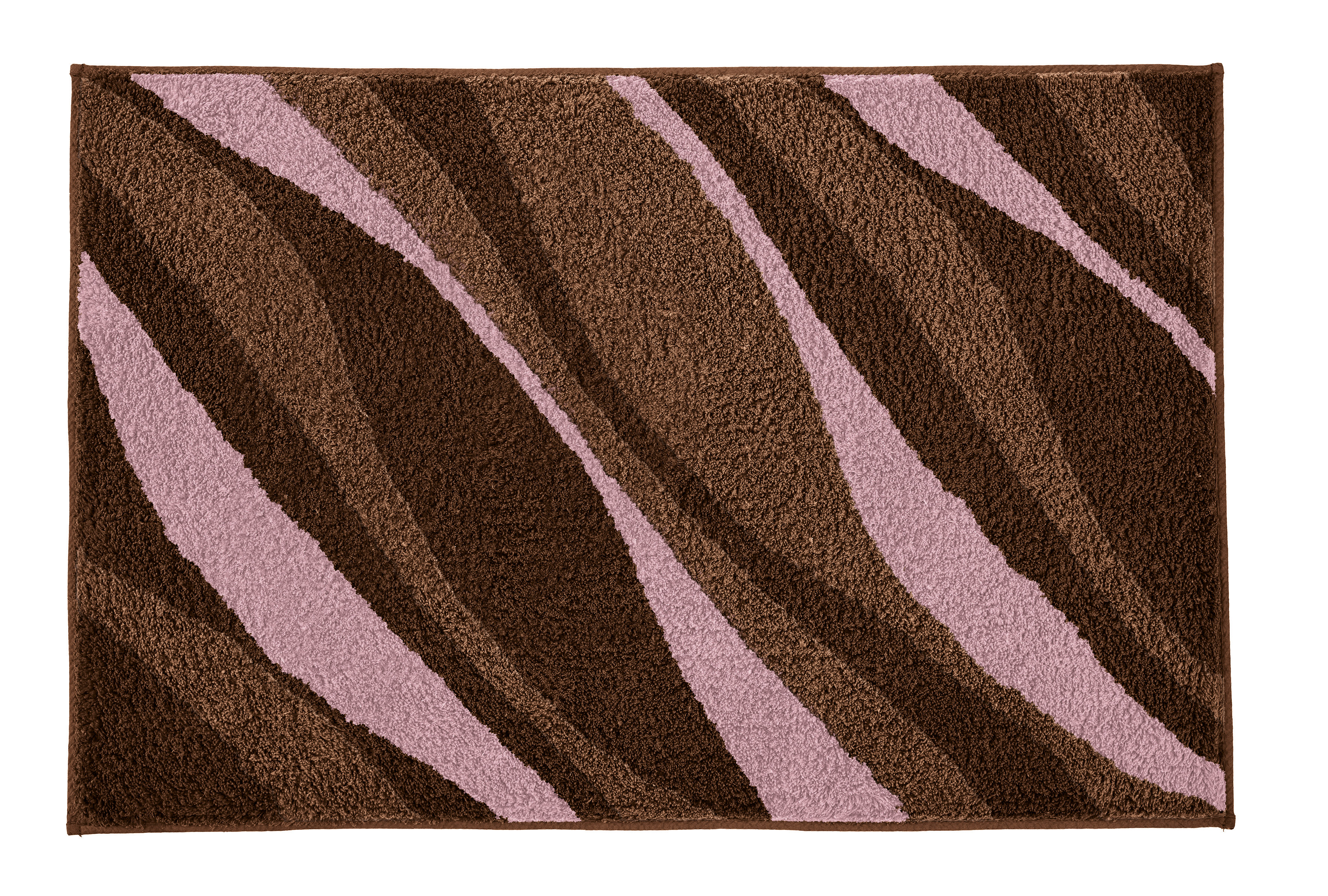 Kleine Wolke Badteppich DREAM ca. 60x100cm in Farbe Nussbraun
