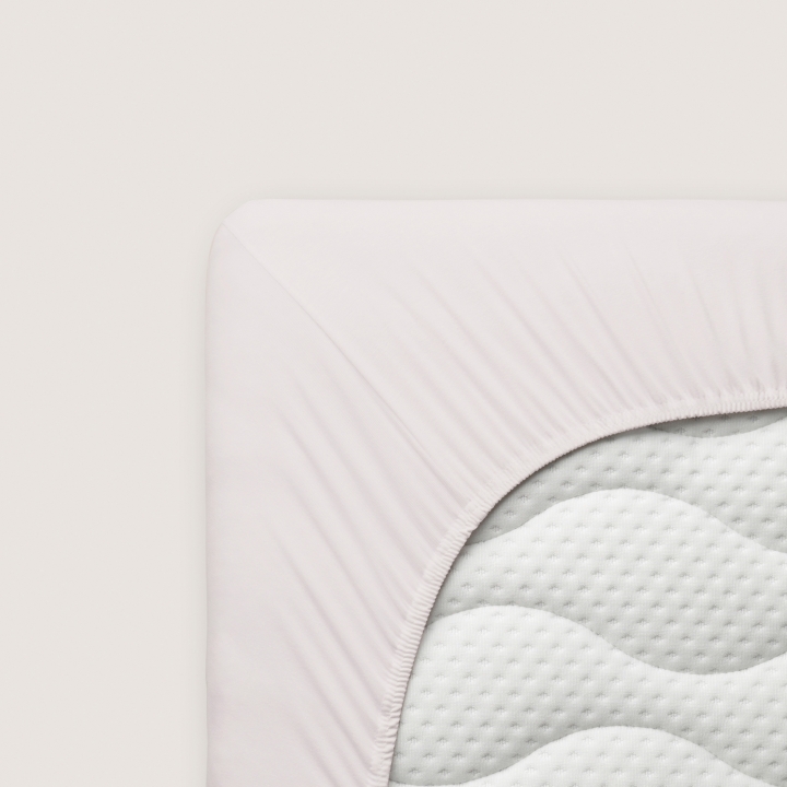 Schlafgut Casual Spannbettlaken ca. 180x200-200x200cm in Farbe Sand Light