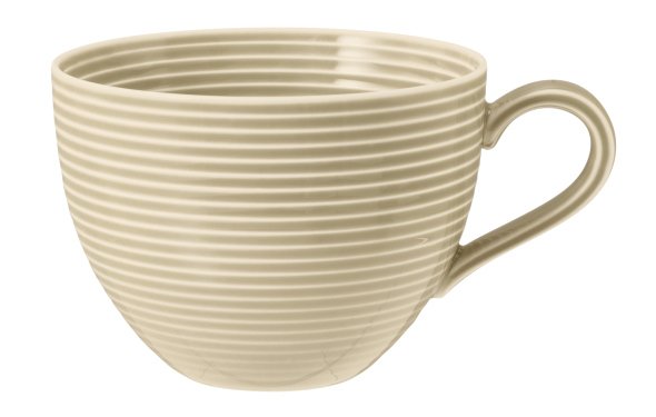 Seltmann Weiden Milchkaffeeobertasse 0,35 l Beat 3 Sandbeige