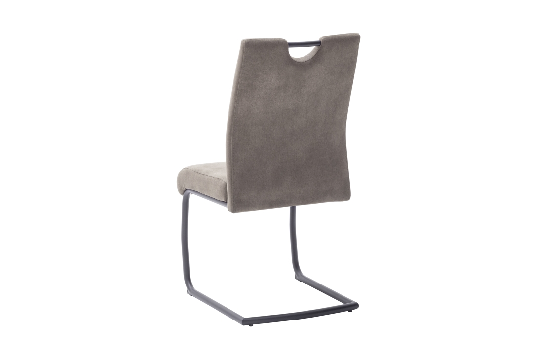 MCA Furniture Schwingstuhl Acroma ca. 49x98x63cm in Stoff Antiklook sand