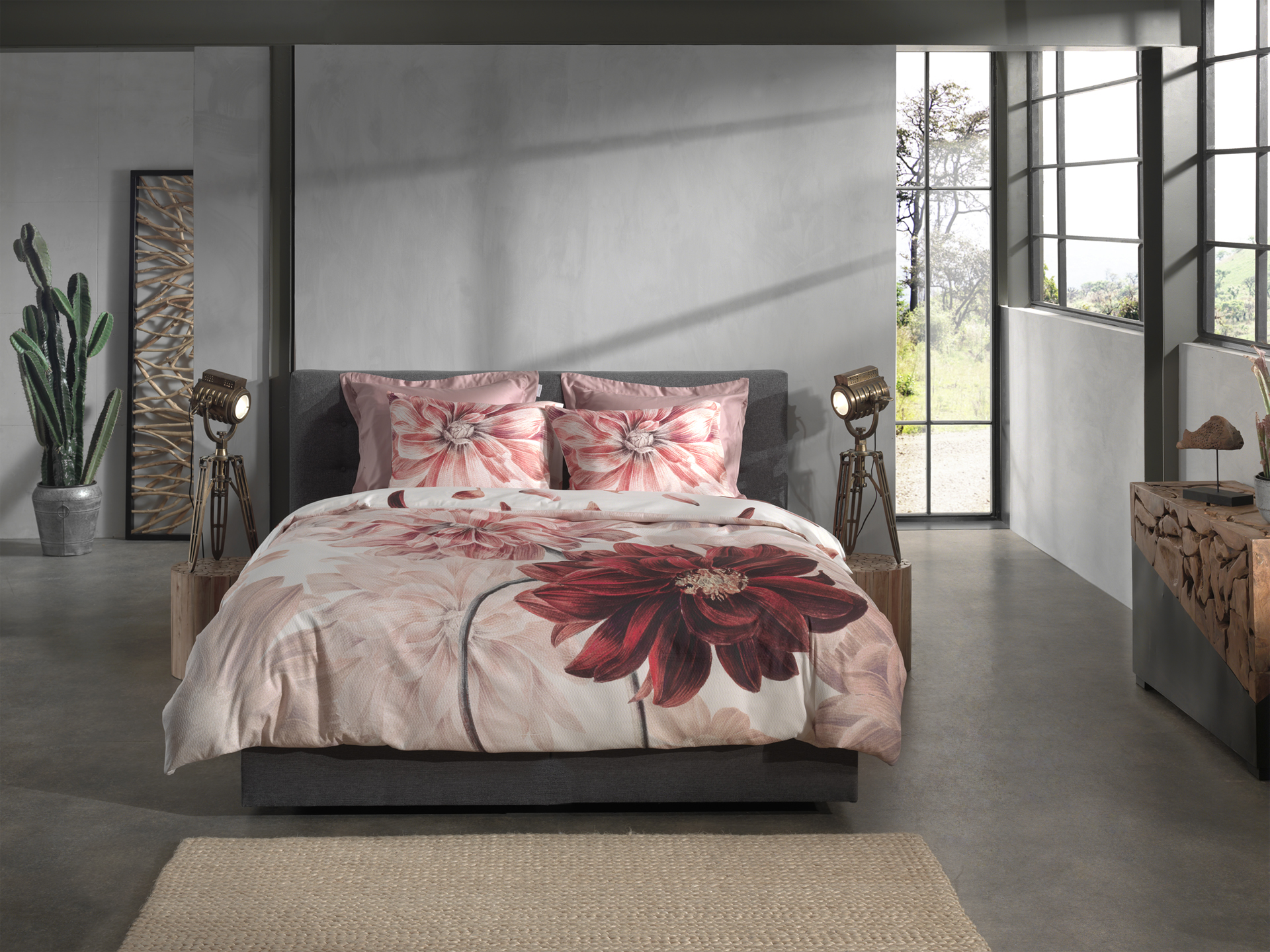 Heckettlane Bettwäsche ca. 155x220cm in Farbe Off-white