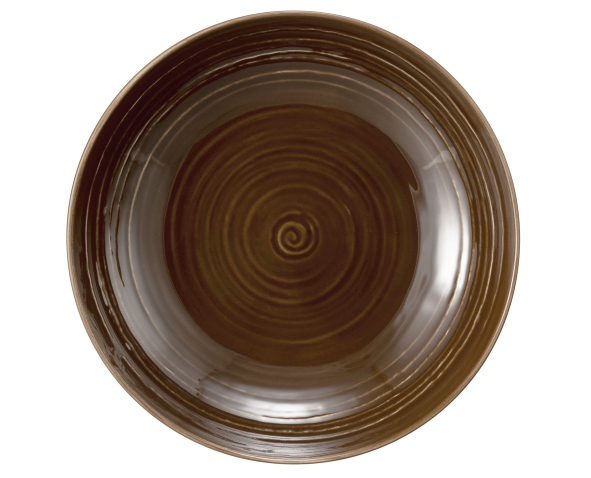 Seltmann Weiden Suppenteller rund 21cm Terra 3 Erdbraun