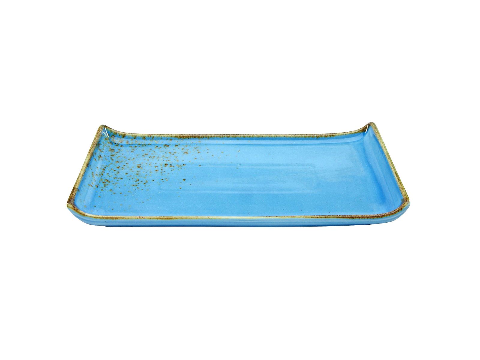 CreaTable BBQ Platte Nature Collection in Farbe Blue glänzend