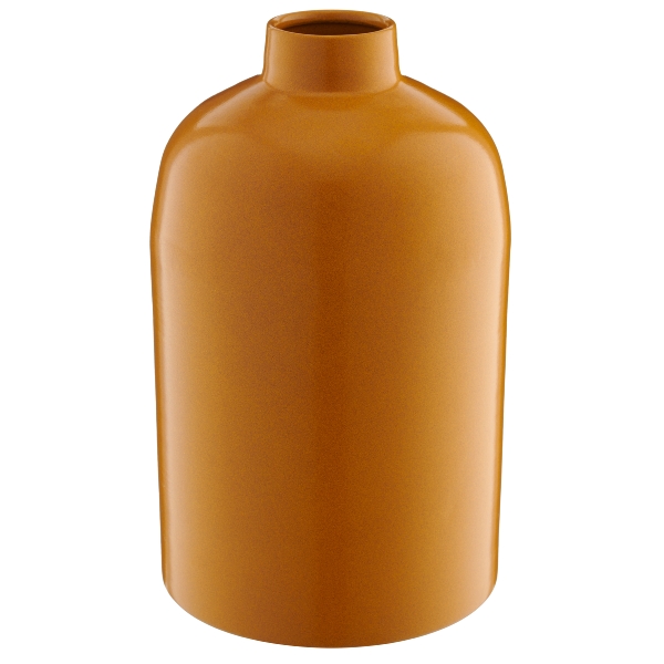 Roomio Flaschenvase LOOK LIKE STONEWARE ca. B15 H25 T15 cm in Fb. curry