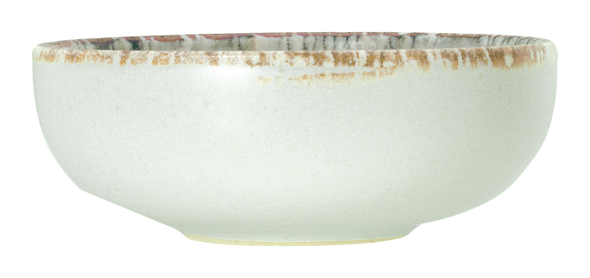 CreaTable Mehrzweckschale Uno in Farbe Volcano Light seidenmatt, Schale, Töpferei, Suppenschüssel, Kunst, Porzellan