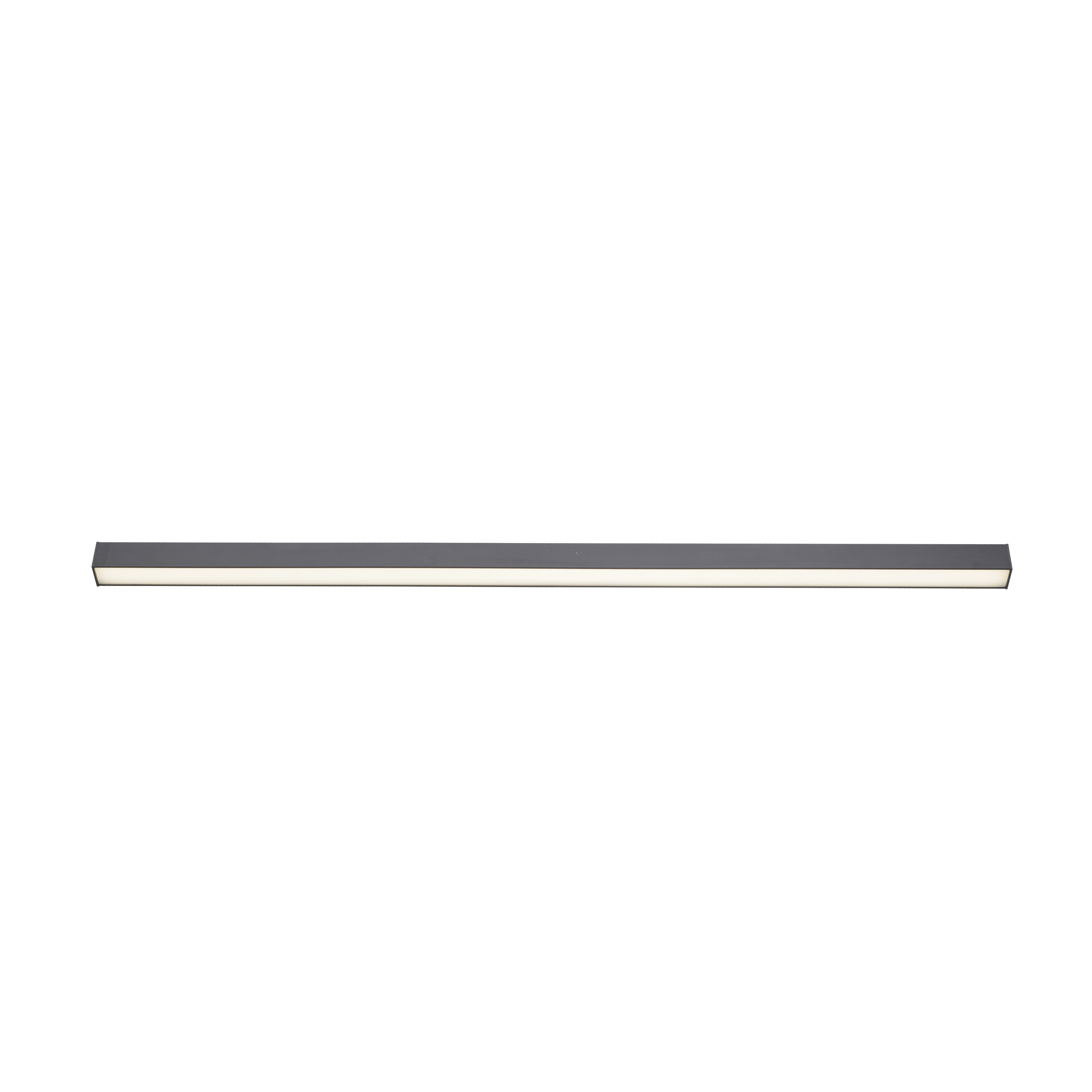 Paul Neuhaus LED-Deckenleuchte PURE LINES STRAIGHT 1-flammig in Farbe anthrazit