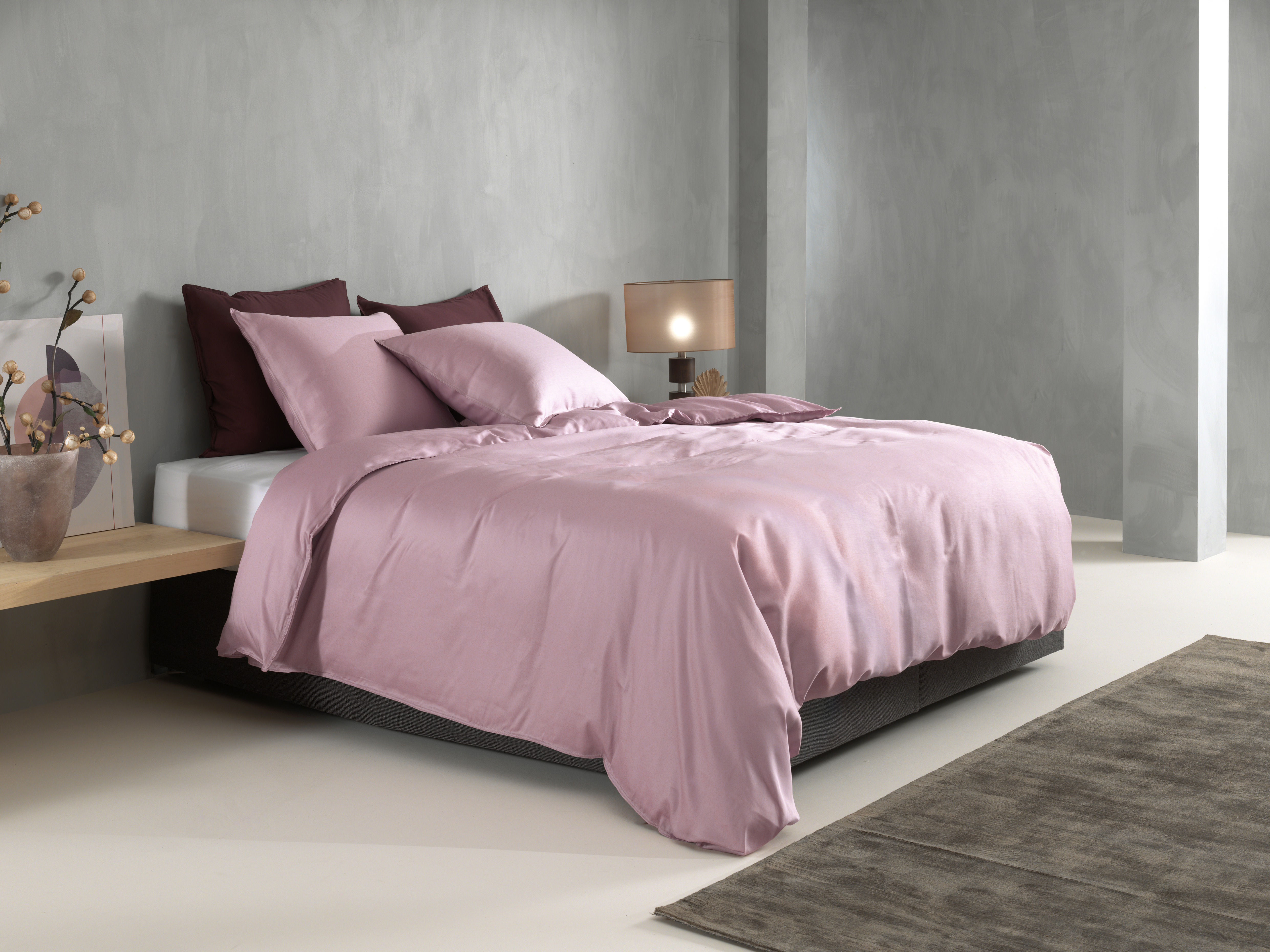 Heckettlane Bettwäsche ca. 135x200cm in Farbe Lilac-Pink