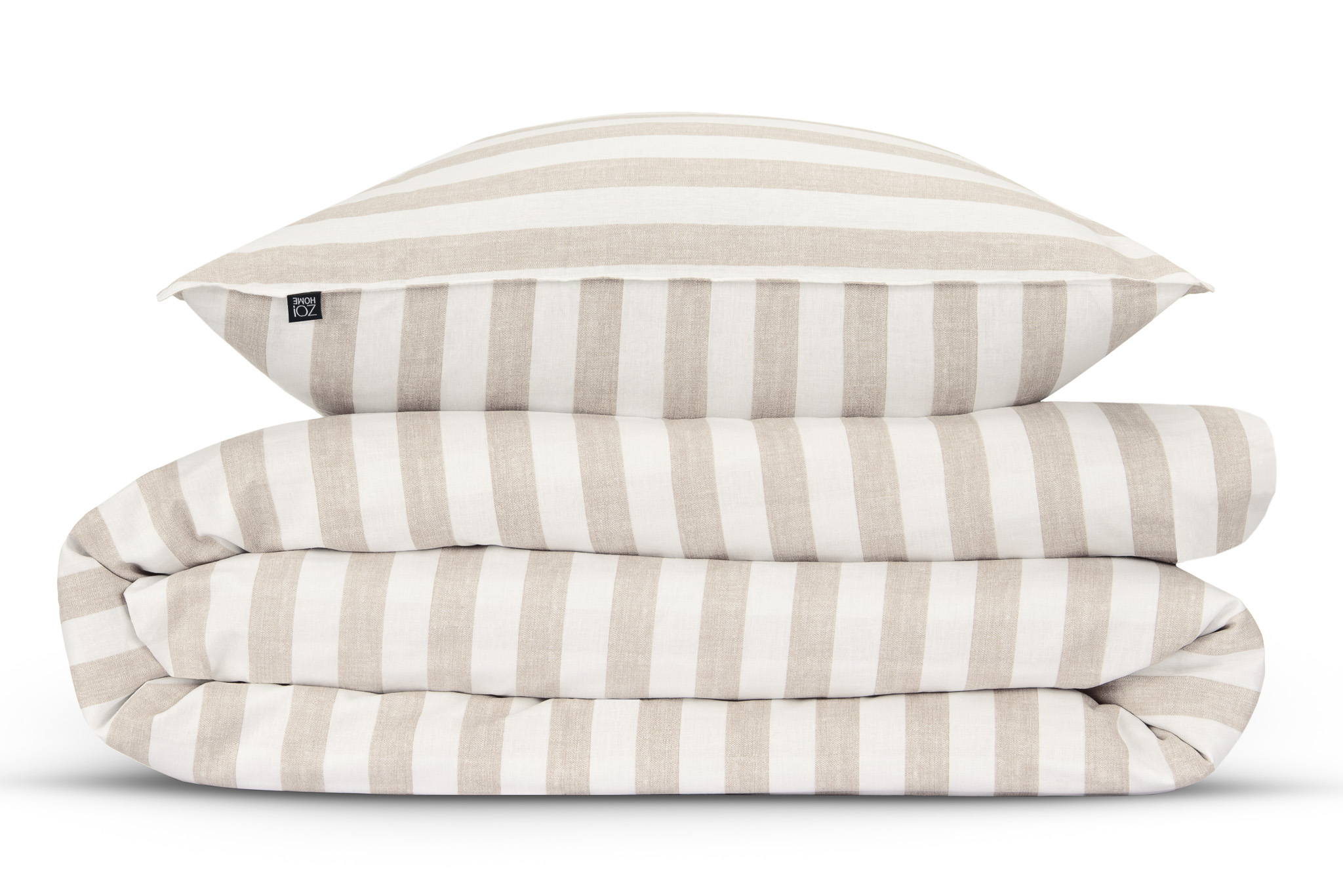Heckettlane Bettwäsche ca. 155x220cm in Farbe Sandy-Beige