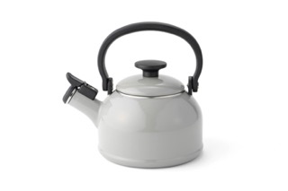 Profino Pfeifender Wasserkessel COTTON, Grau, 1,6 L