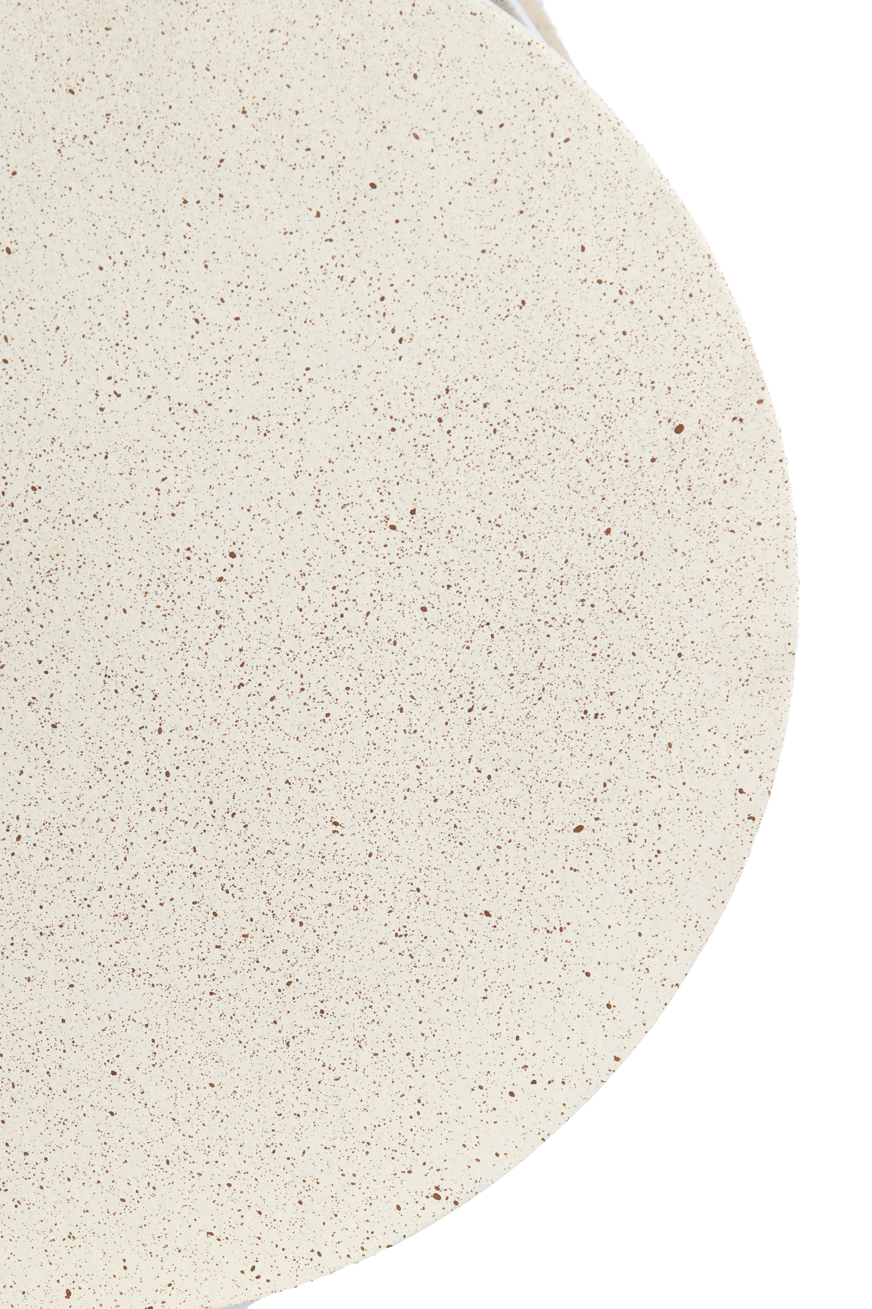 Light & Living Beistelltisch 2er-Set SADAR Durchm. 50x40 + 52x46cm in Sand+L brown spotted