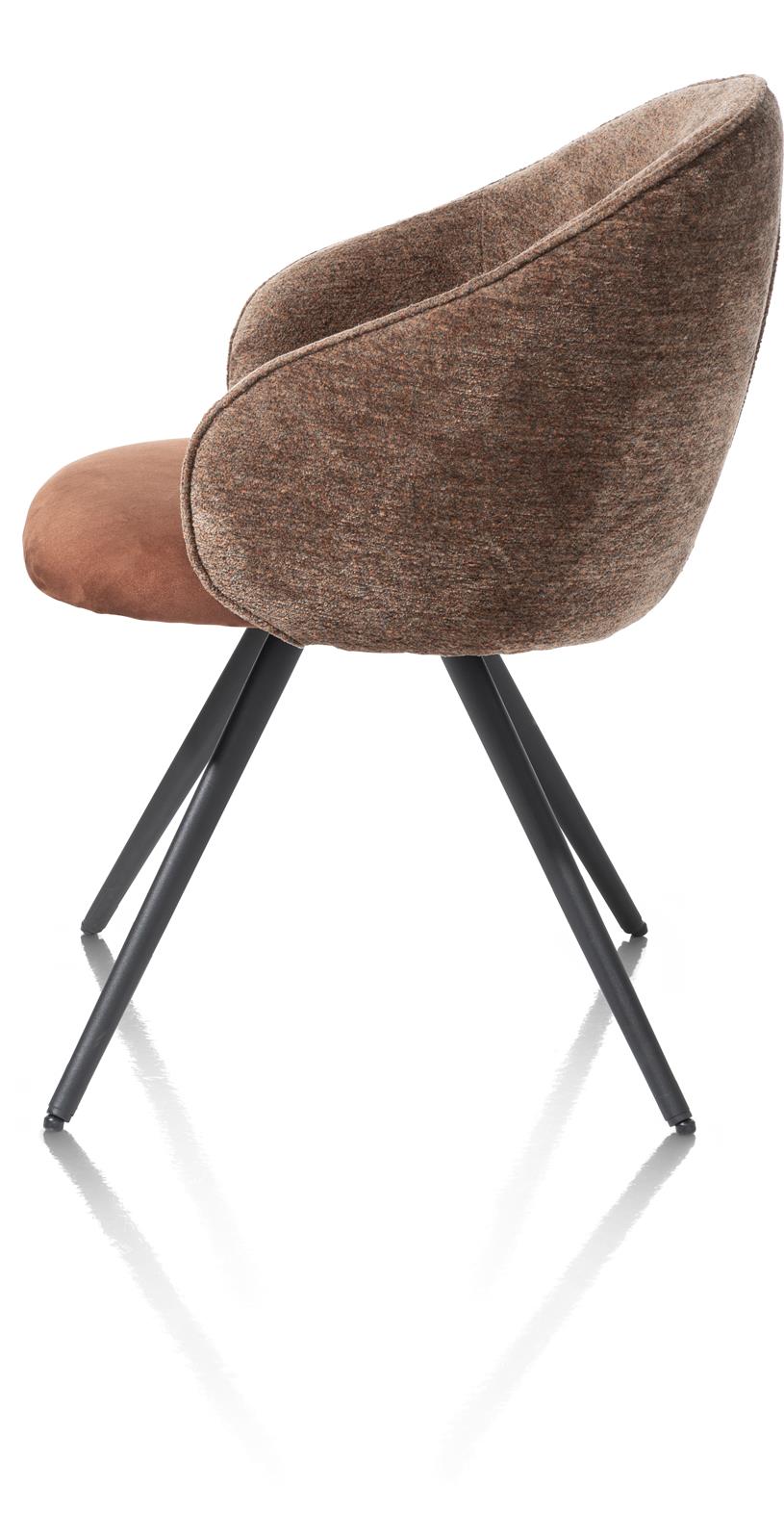 XOOON Armstuhl  Owen 48531-KOP Stoff Kupfer