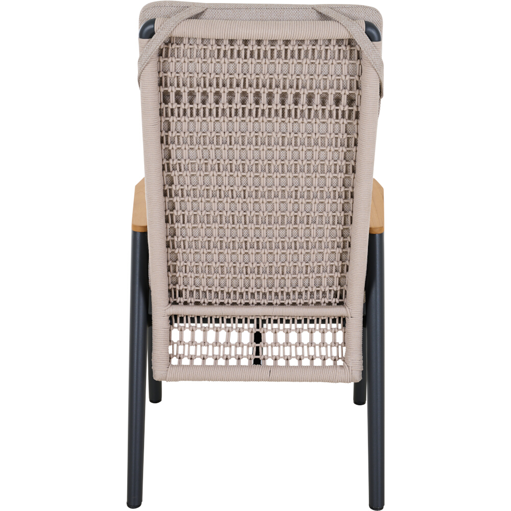 Diningsessel CORTINA ca.B61 H108 T76 cm in Aluminium matt anthrazit