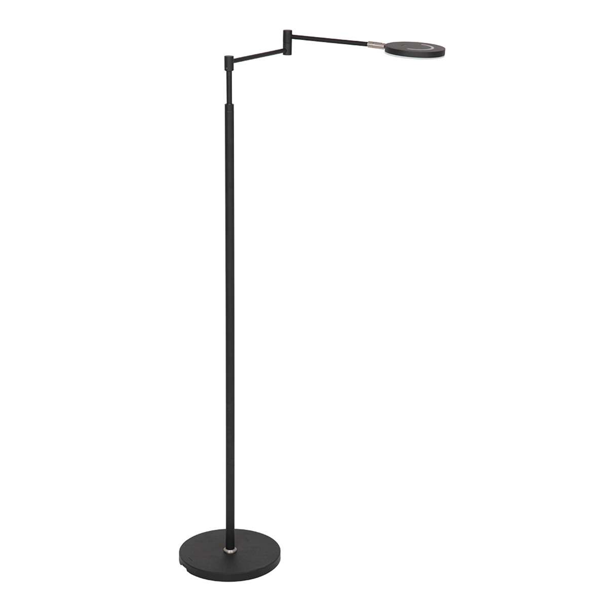 Steinhauer LED-Stehleseleuchte SOLEIL 1-flammig in Farbe Schwarz/Weiß