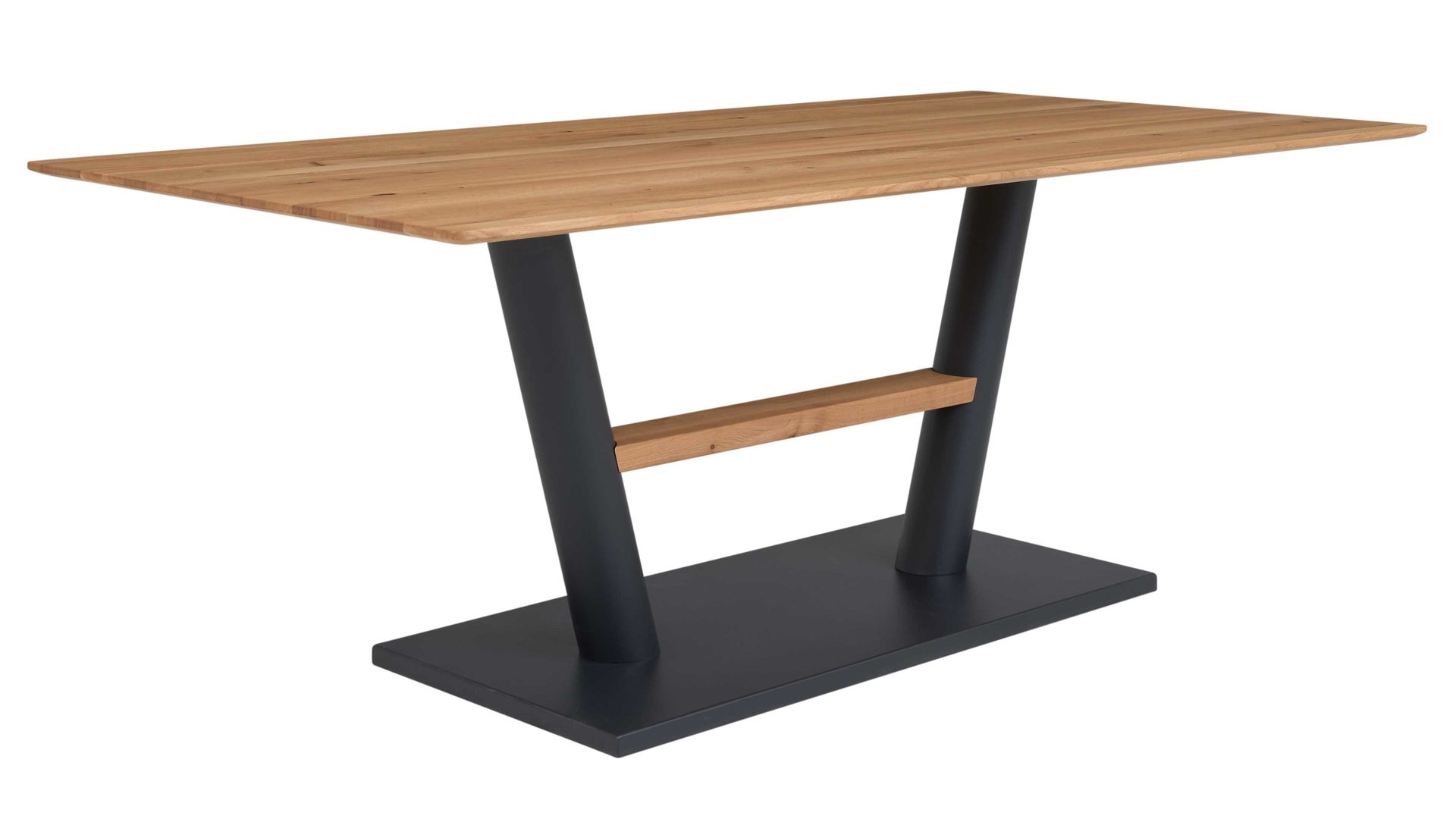 Interliving Esstisch IL 5105 ca. 200x100cm in Charakter-Eiche massiv geölt, Moebel, Tabelle, Schreibtisch, Esstisch