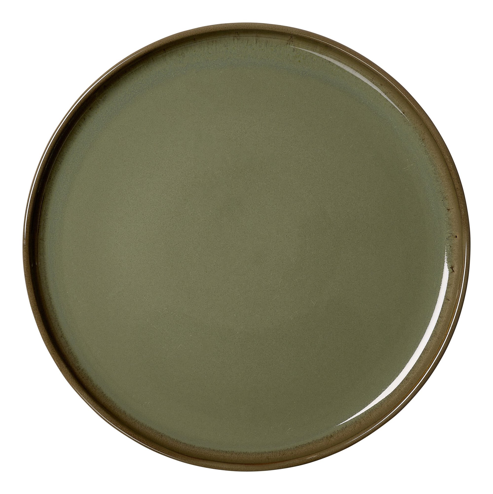 Ritzenhoff & Breker Speiseteller MALAGA 27,5cm aus Steinzeug grün