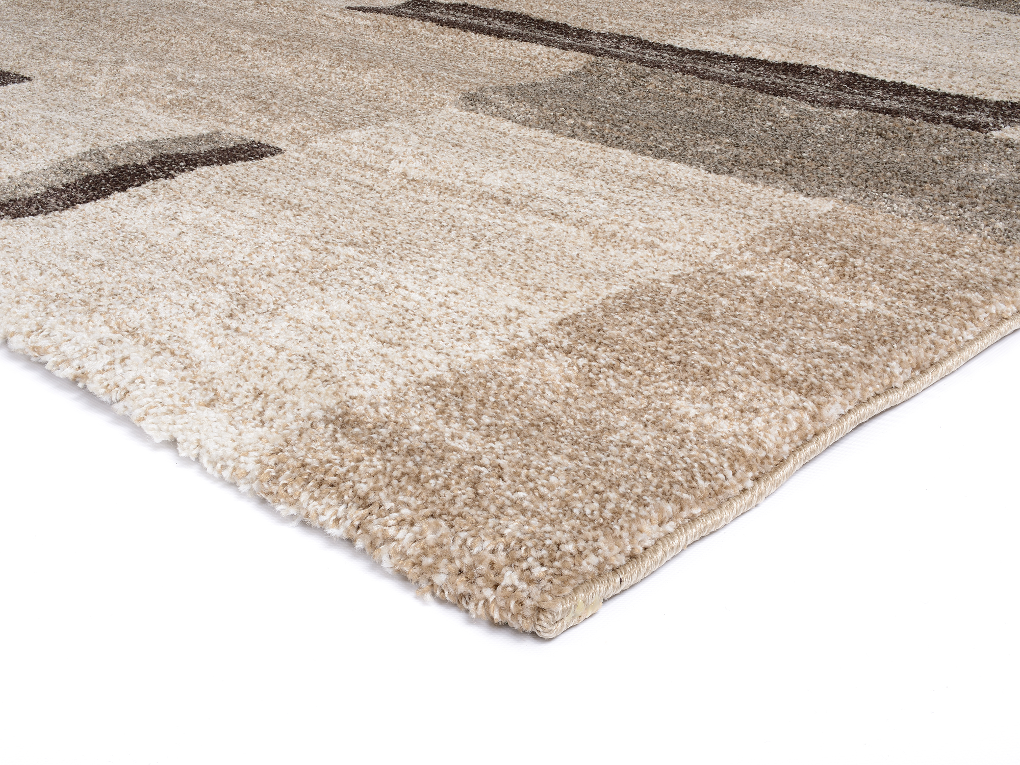OCI Frisé-Teppich ca. 140x200cm in Farbe beige-braun