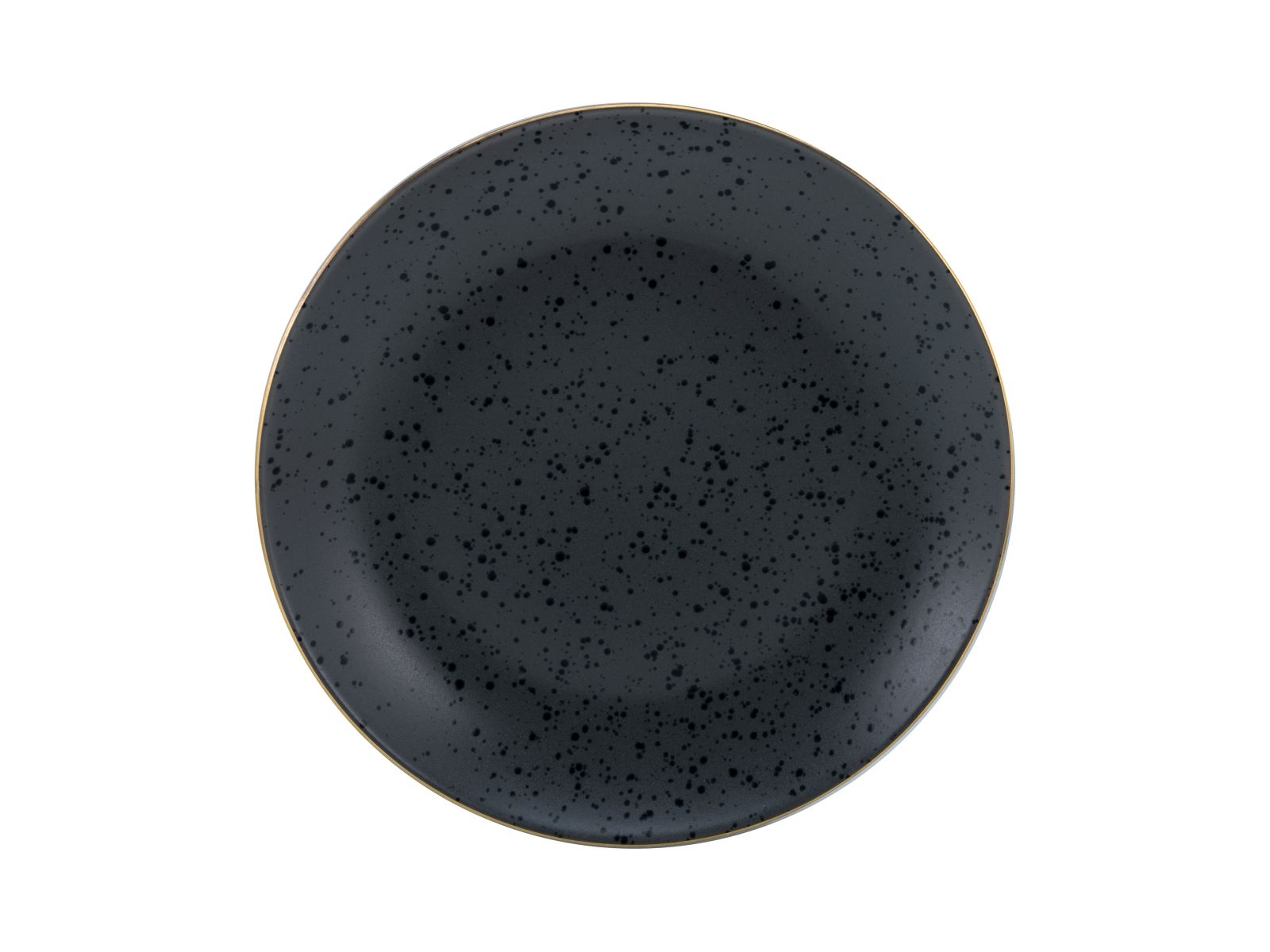 CreaTable Speiseteller Industrial in Farbe Schwarz matt