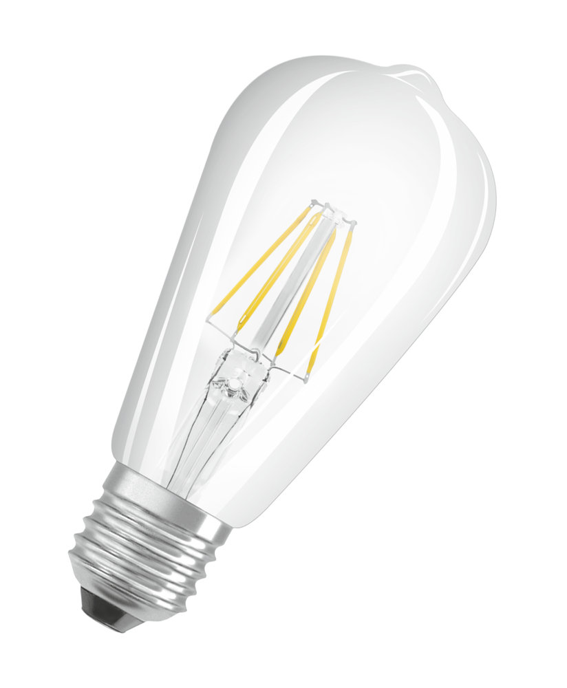 LEDVANCE Leuchtmittel LED Retrofit Classic ST 60 CL 6.5 W/2700 K E27