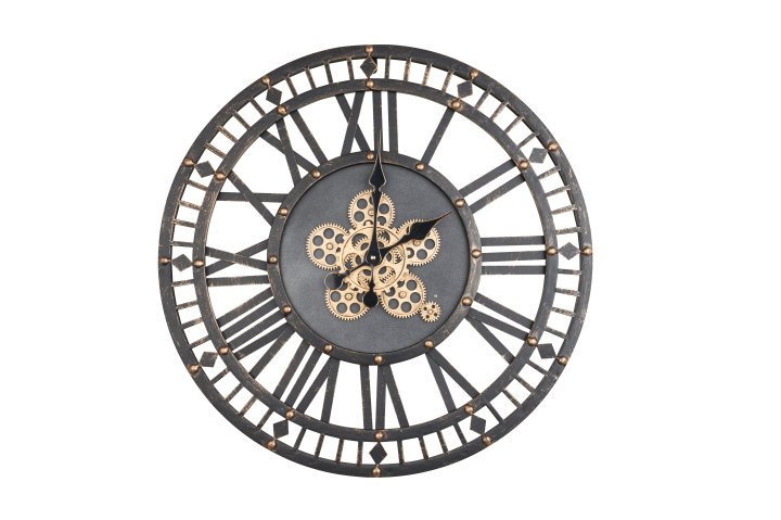 Wanduhr B992304 in Metall