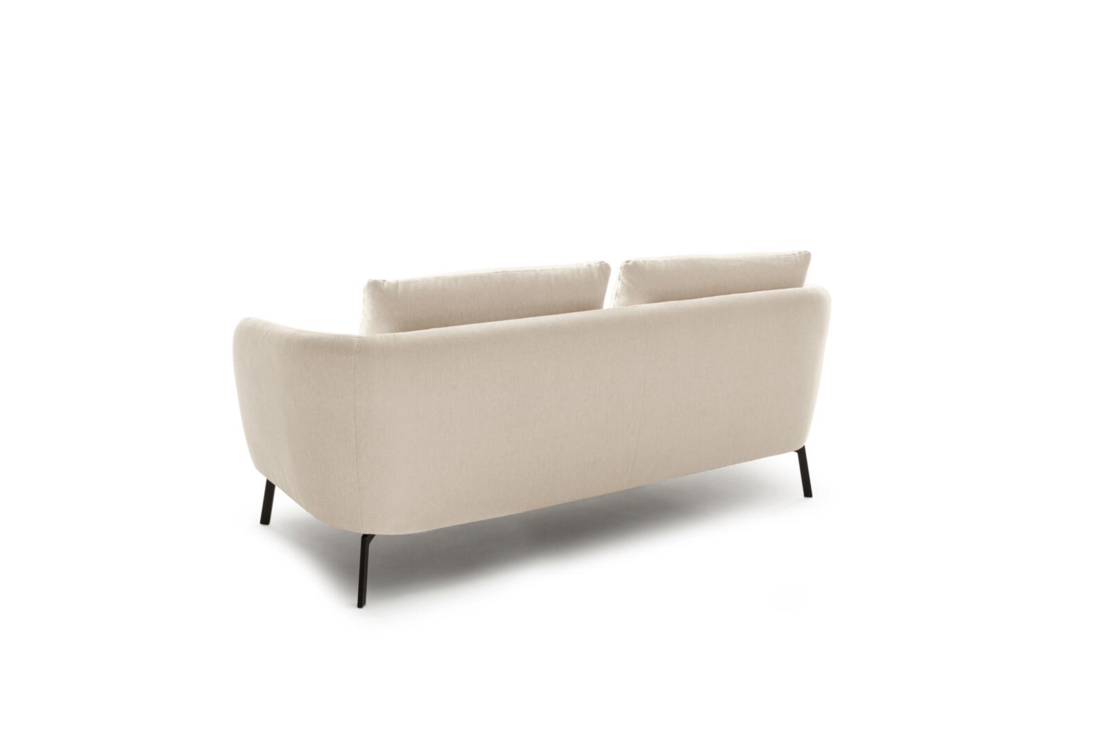 2,5-Sitzer  in Stoff Simply clean nature, Couch, Mobiliar, Kissen, Dekoration für Zuhause