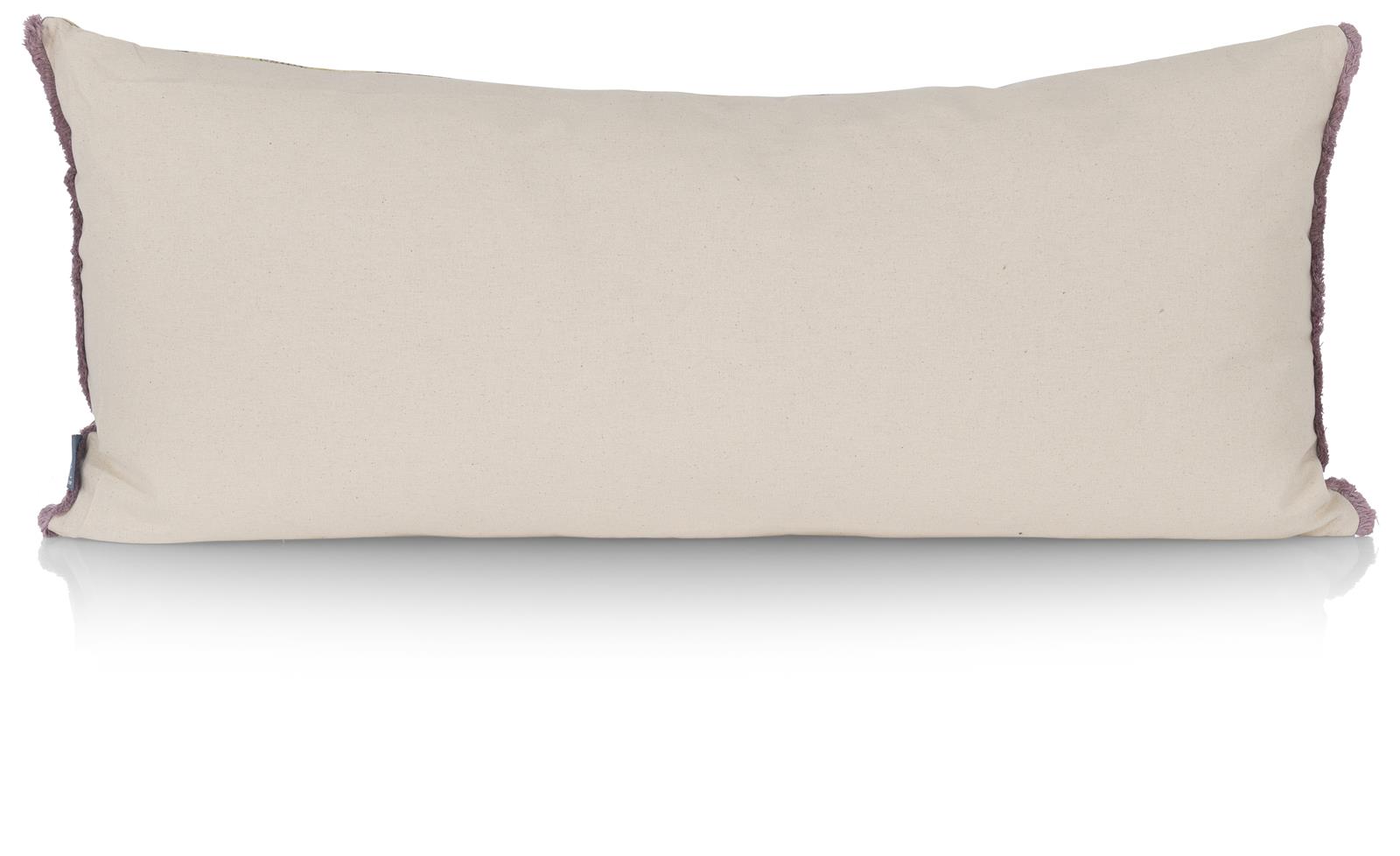 Coco Maison Kissen RIK ca. B80 T35 cm in Stoff grün/Violett