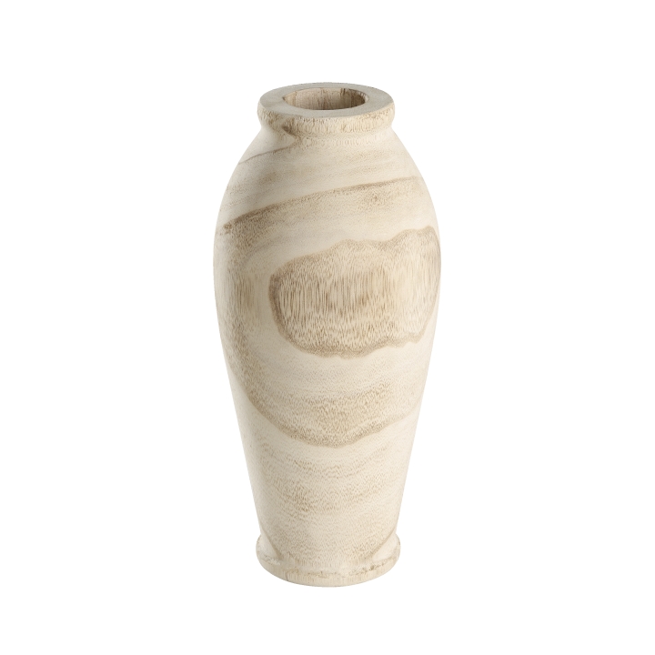 Eglo Living Holzvase TEBANGAN in Fb. natur, Krug, Töpferei, Vase, Urne