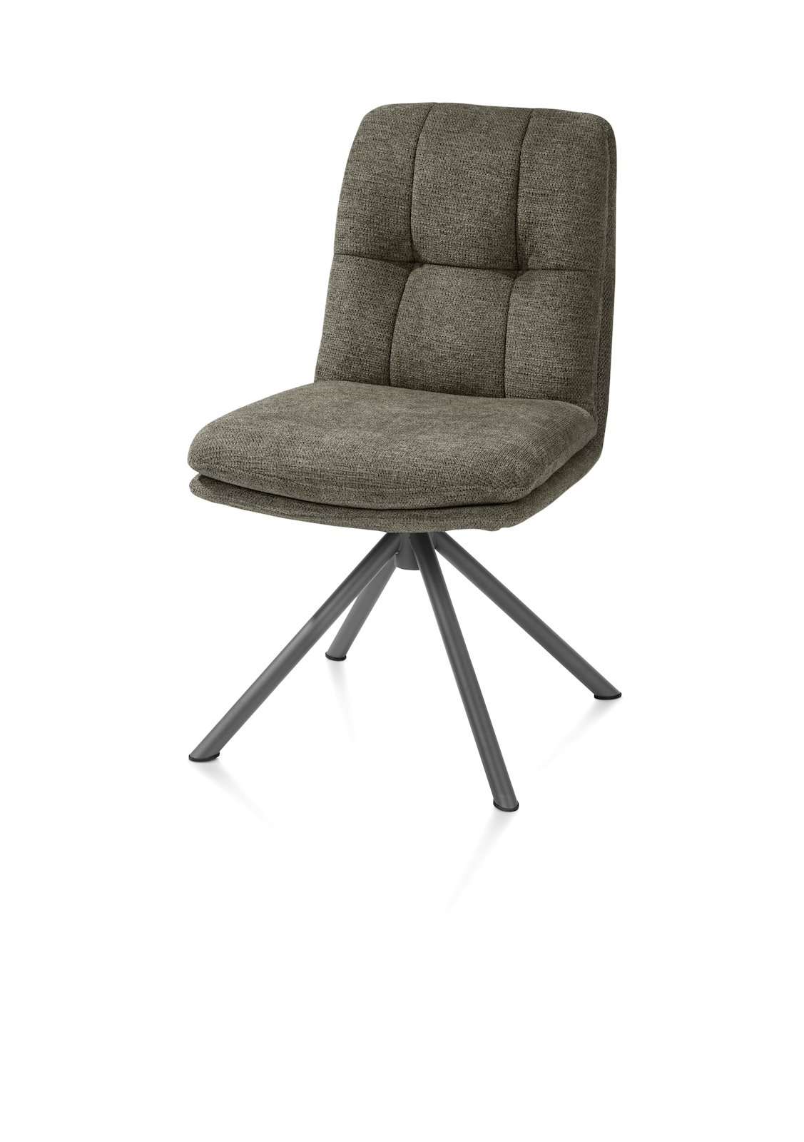 Habufa Stuhl  MADELAINE ca. B64 H90 T69 cm in Stoff Vada moosgruen, Moebel, Stuhl