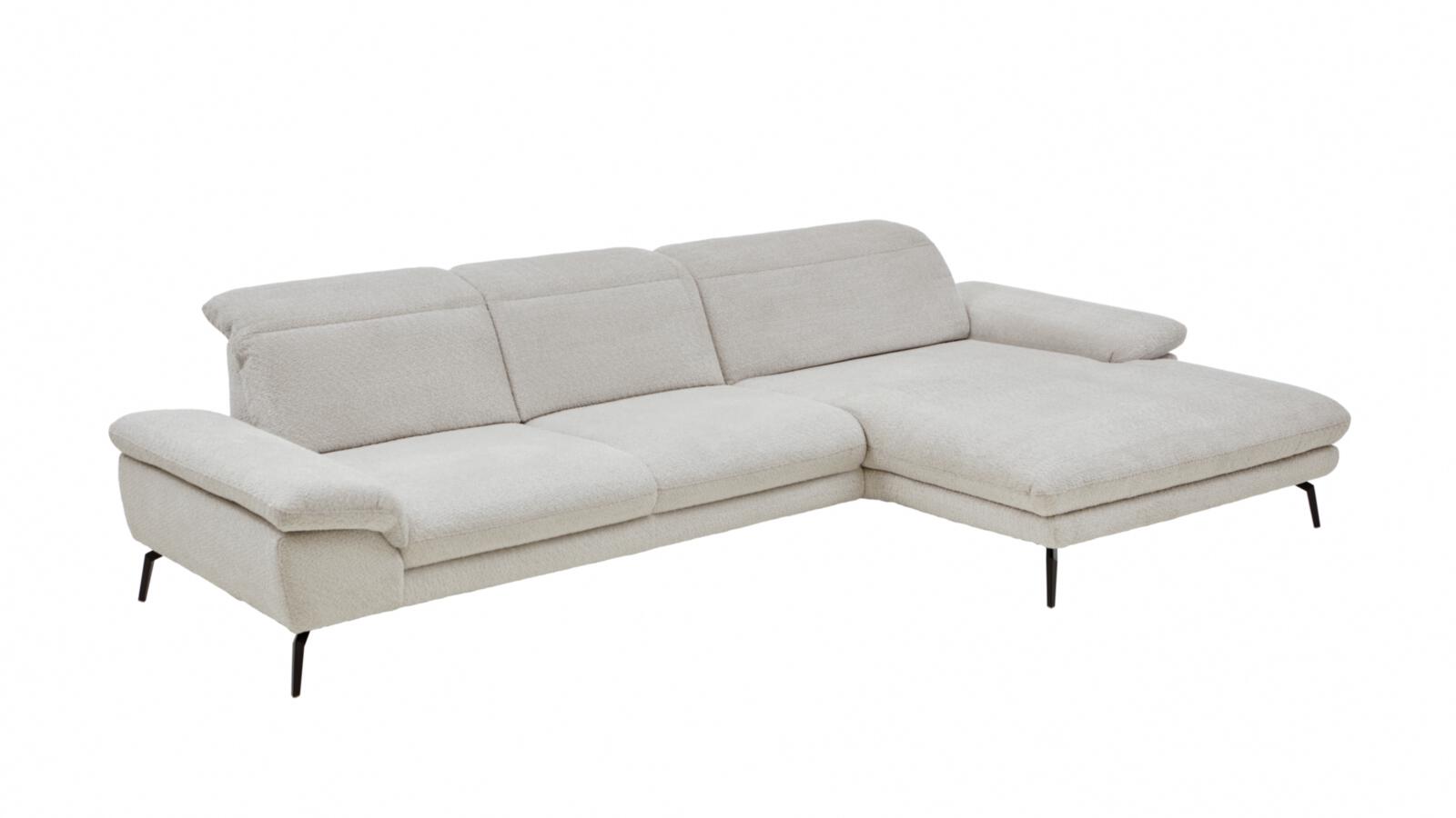 Modulmaster Polstergruppe MM-MP1171 ca. 345x191cm in Stoff Kama silver