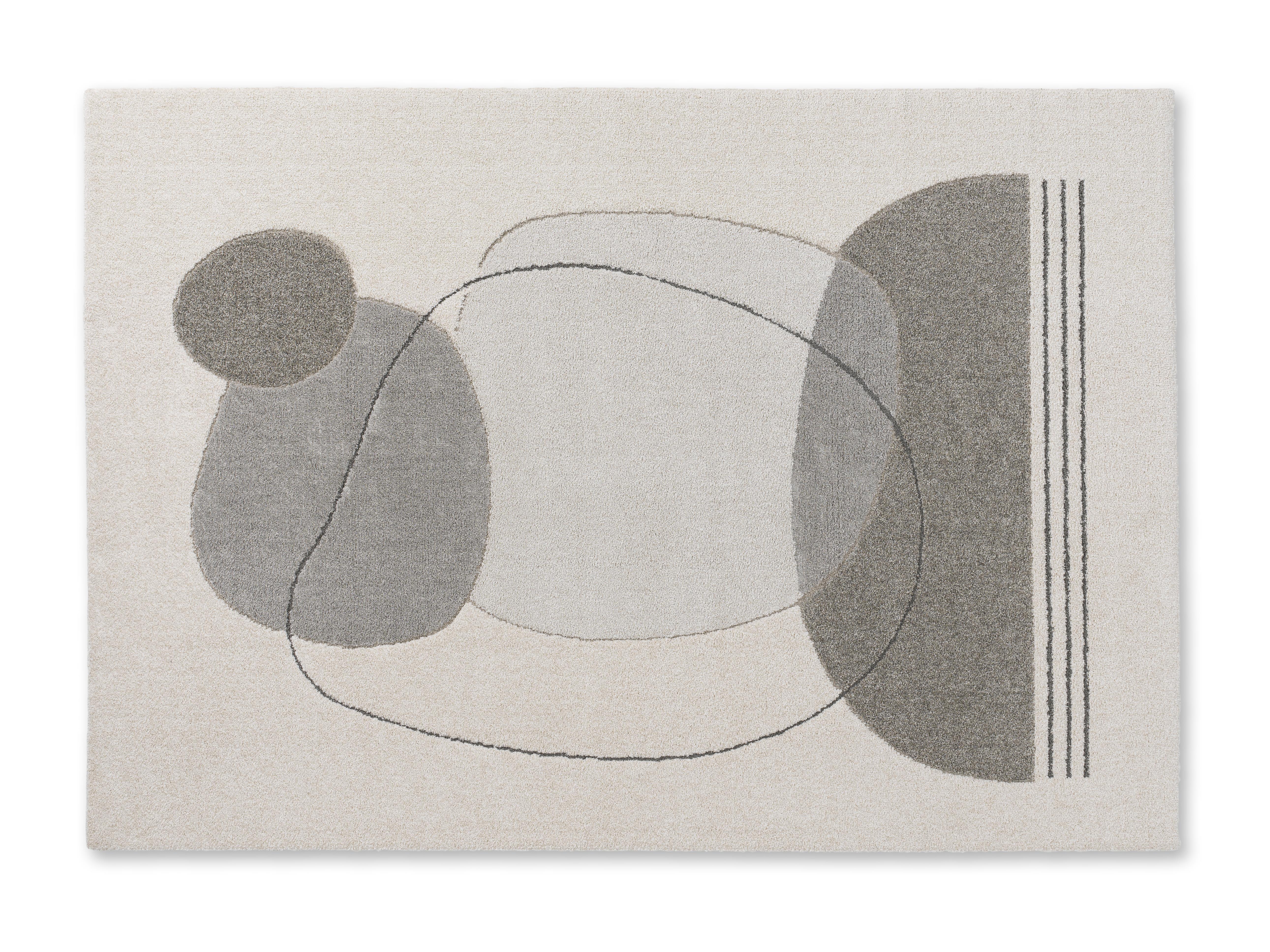 SCHÖNER WOHNEN-Kollektion Teppich Amaze ca. 140x200cm in Farbe sand Kreise