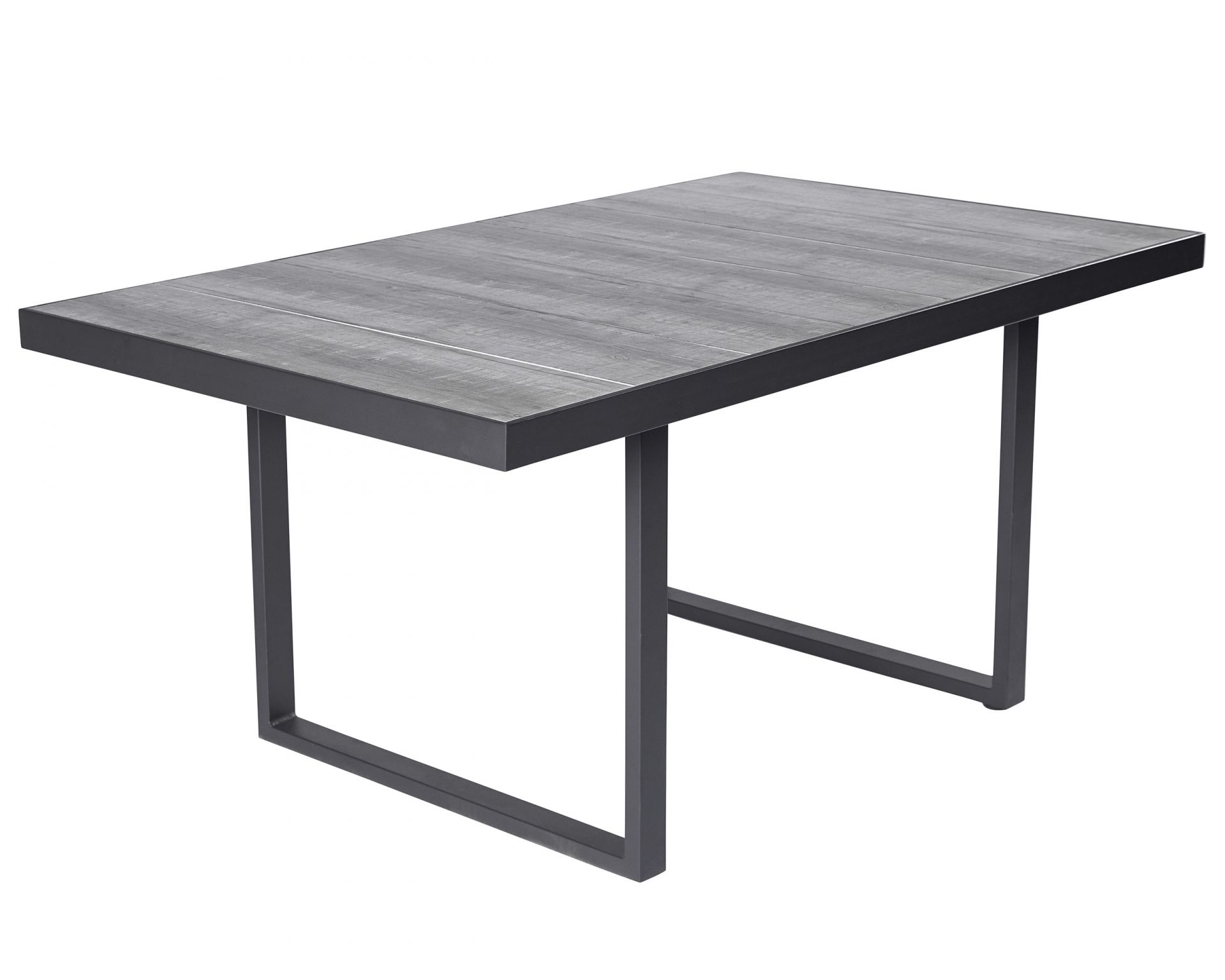 L.C. Wholesaler Couchtisch KERAMO ca. 140x85cm in dunkelgrau/anthrazit