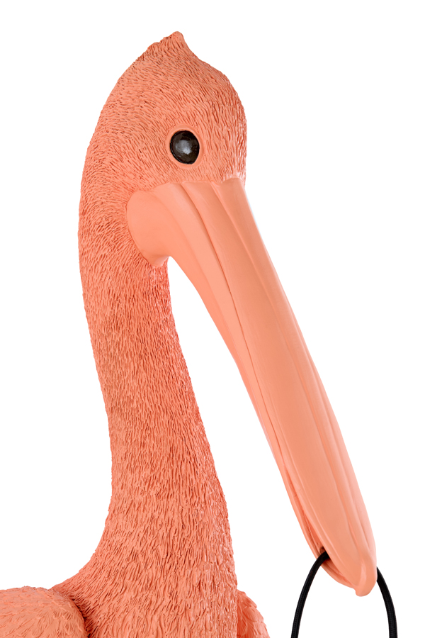 Light & Living Wandleuchte PELICAN in Farbe koralle, Tier, Schnabel, Vogel