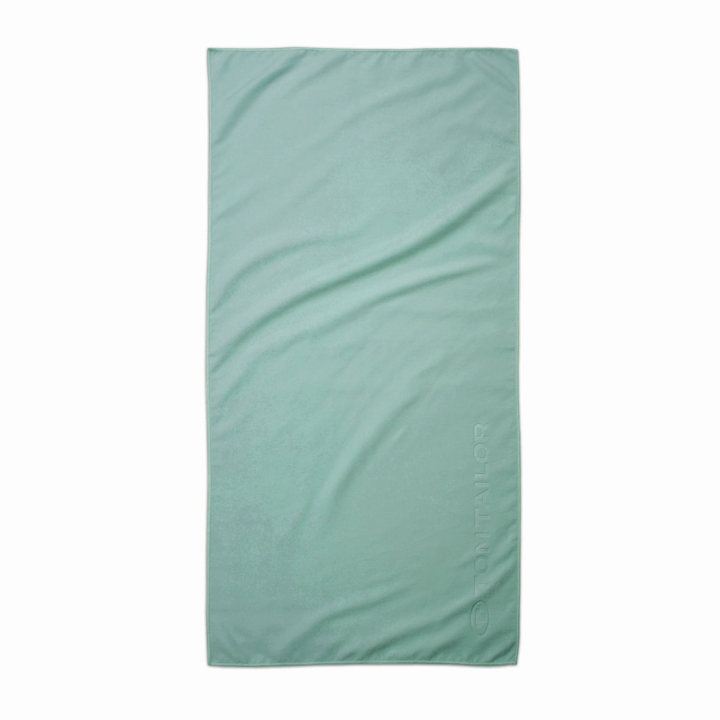 Tom Tailor Fitnesstuch ca. 70x140cm in Farbe Fresh Sage, Dekoration für Zuhause