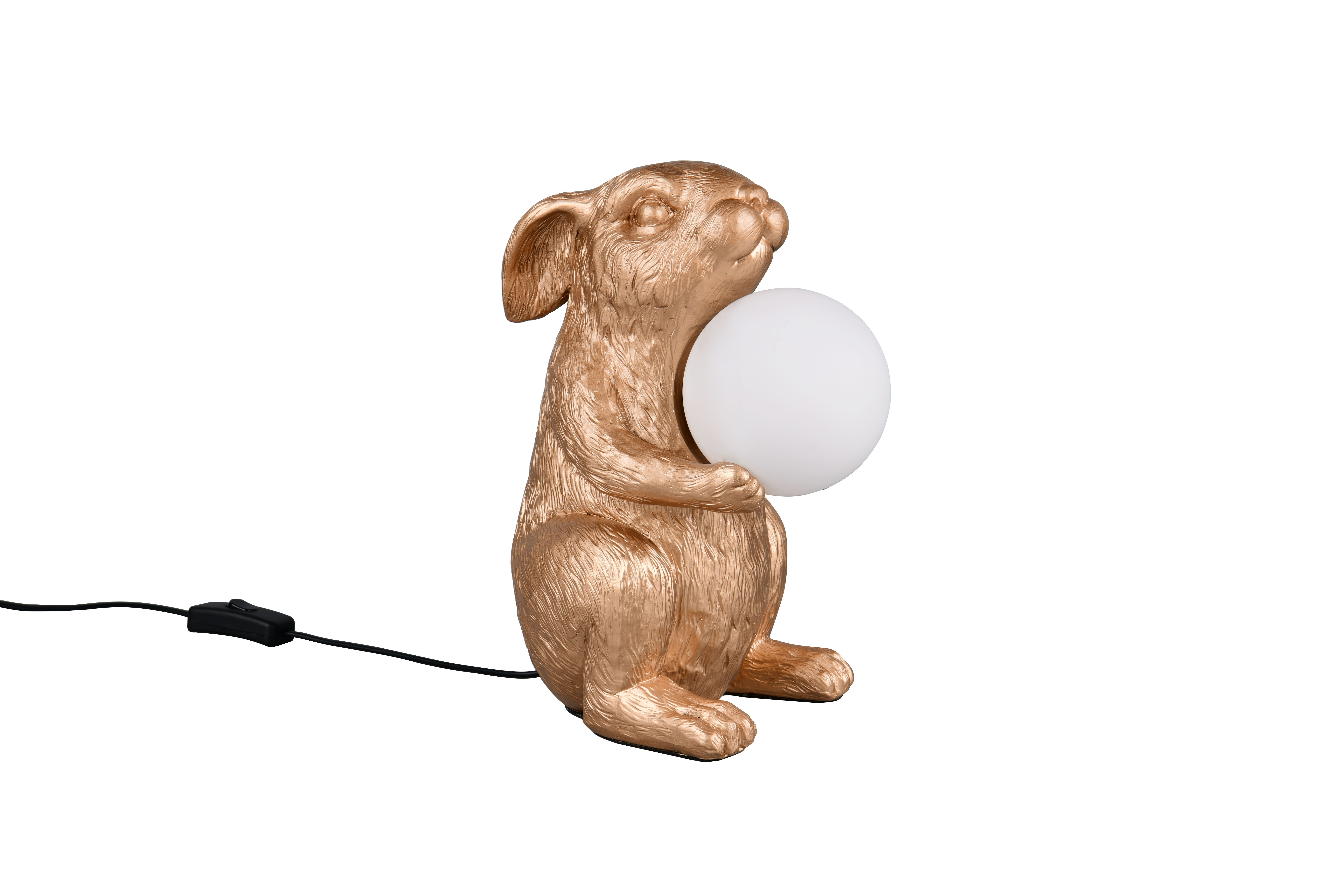 Reality Leuchten Tischleuchte RABBIT in goldfbg., Ballon