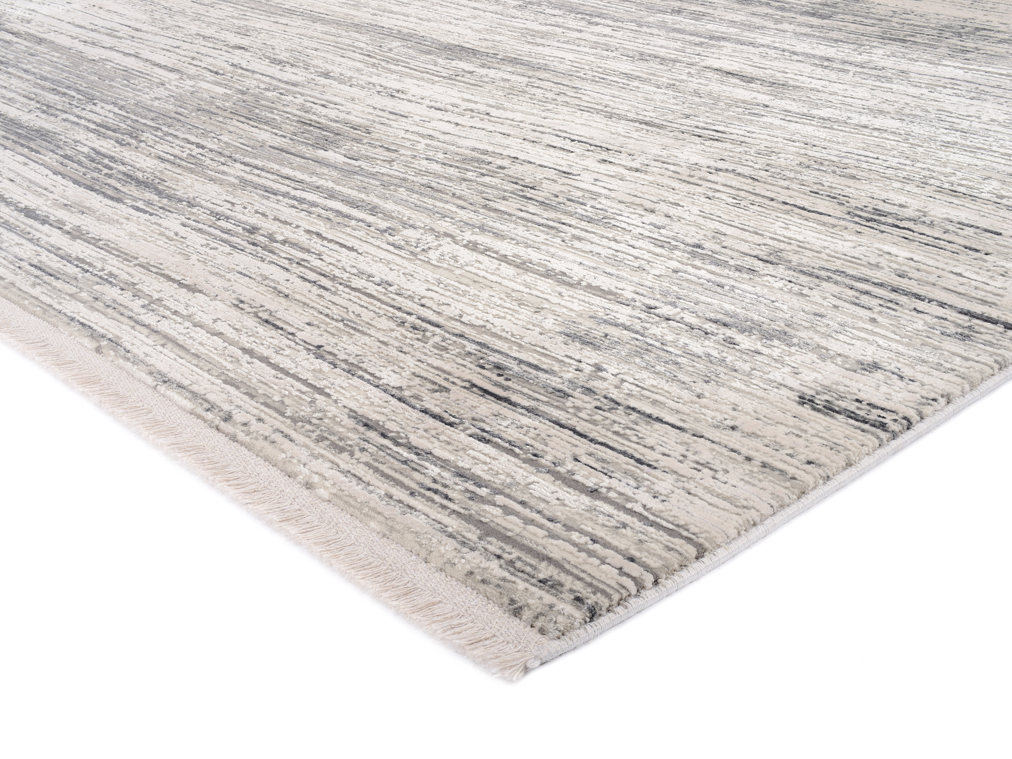 OCI Webteppich ca. 67x130cm in Farbe grau-mix