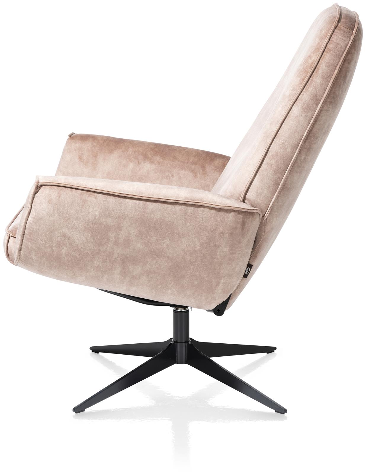 Henders & Hazel Sessel SALERNO, ca. 75 x 102 x 86 cm in Stoff Karese camel