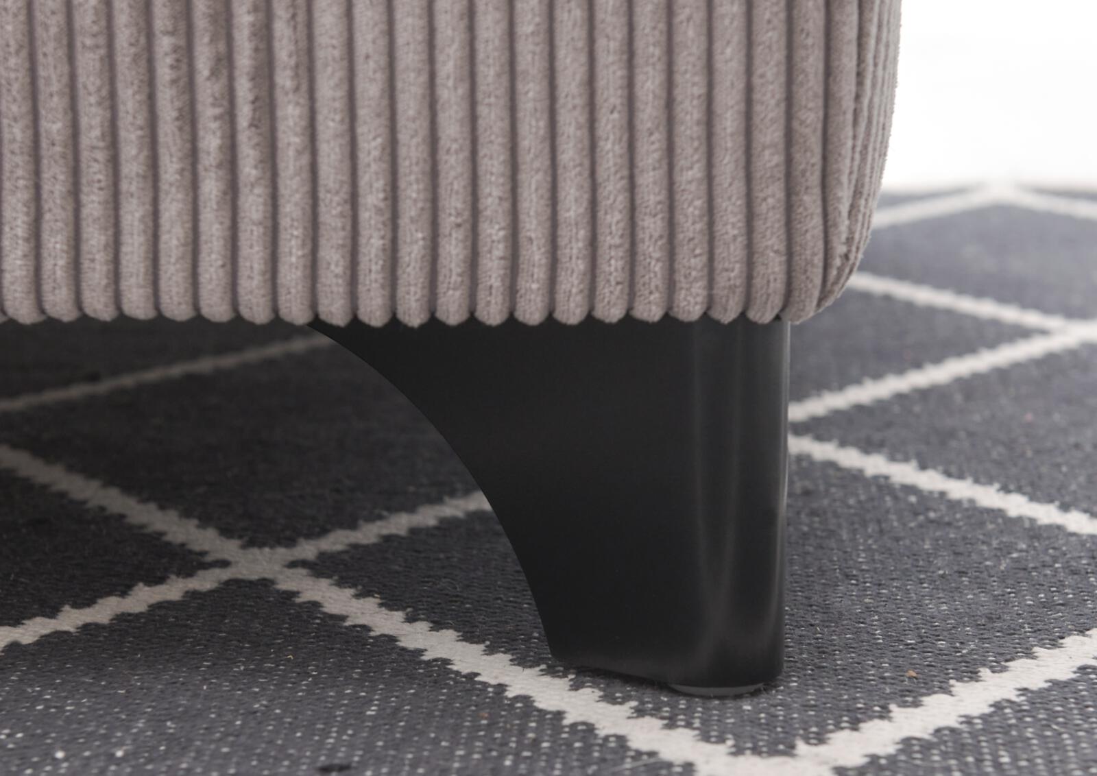 Polstergruppe VS-MP1028 ca. 306x197cm in Stoff Cord grey, Drinnen, Innenarchitektur, Schuh, Mobiliar, Hoher Absatz