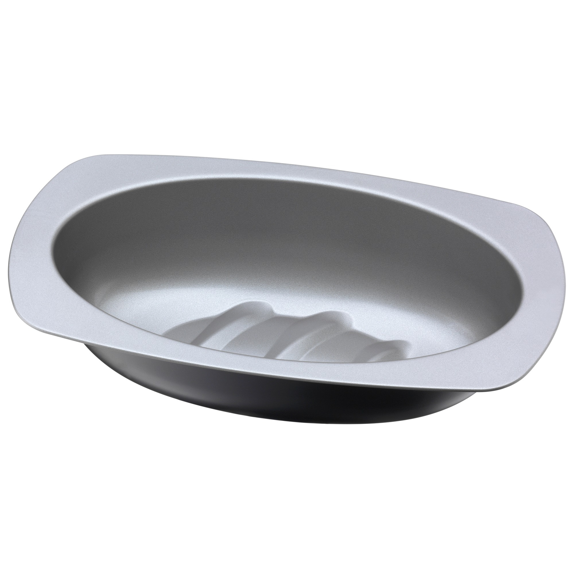 Kaiser Brotform oval 32 cm Brot Back Form in schwarz