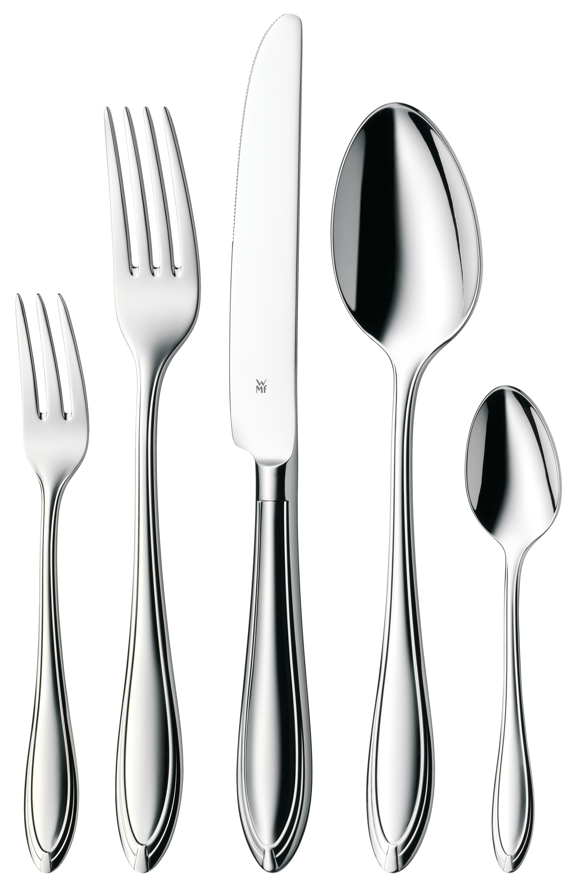 WMF Verona Besteck-Set, 30-teilig, Cromargan® in poliertem Edelstahl
