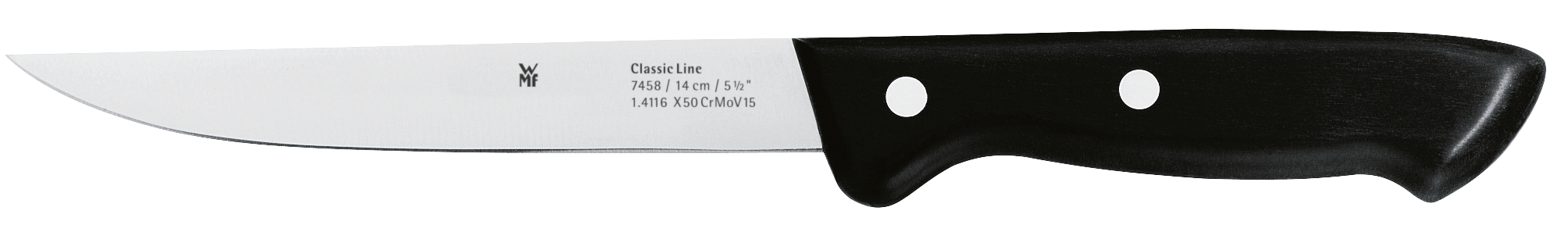 WMF Classic Line Zubereitungsmesser, 14 in schwarz