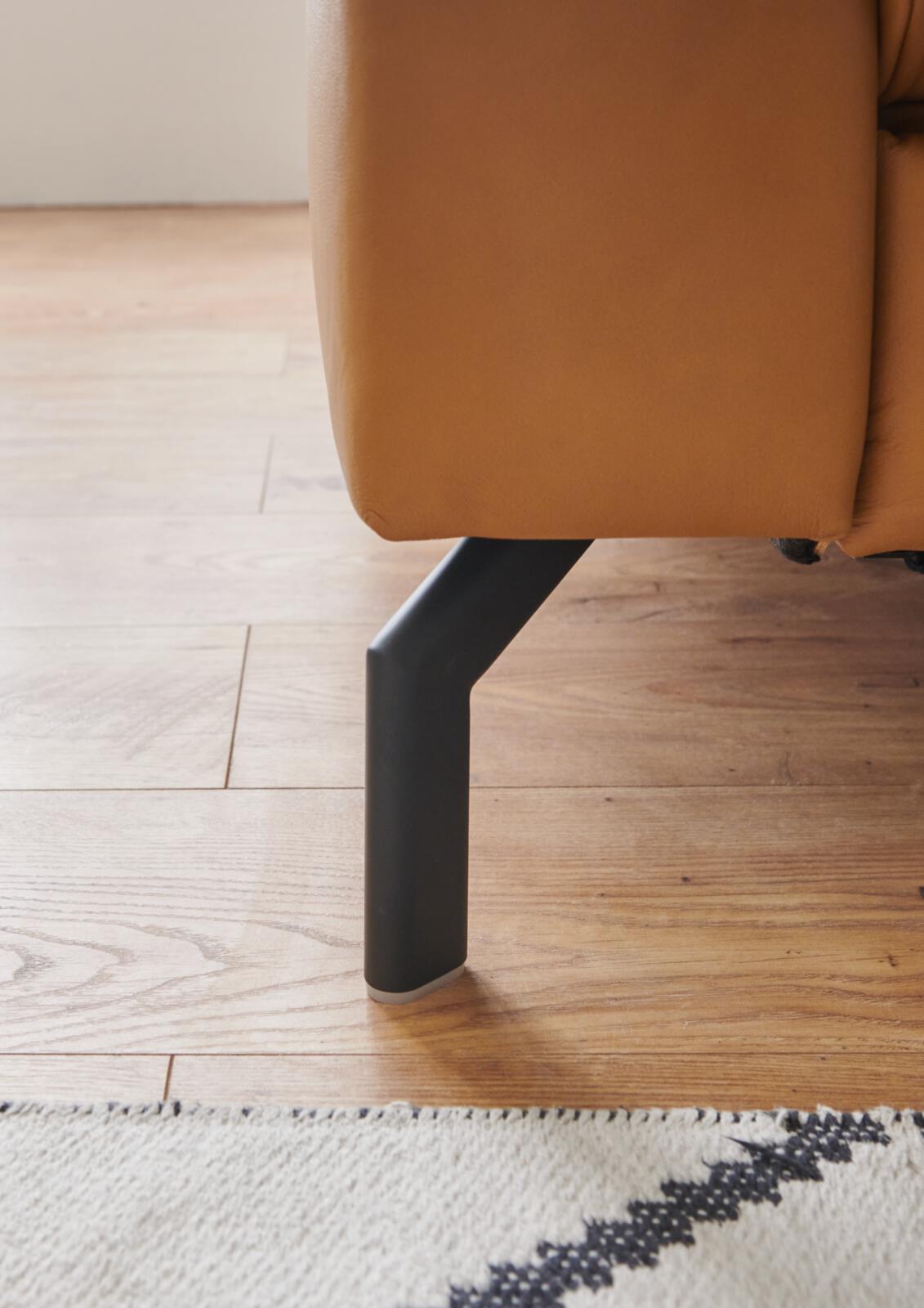 Modulmaster Polstereckgarnitur MM-PN1126  ca. 274x179cm in Leder Vivre kurkuma, Fußboden, Bodenbeläge, Innenarchitektur, Inneneinrichtung, Holz
