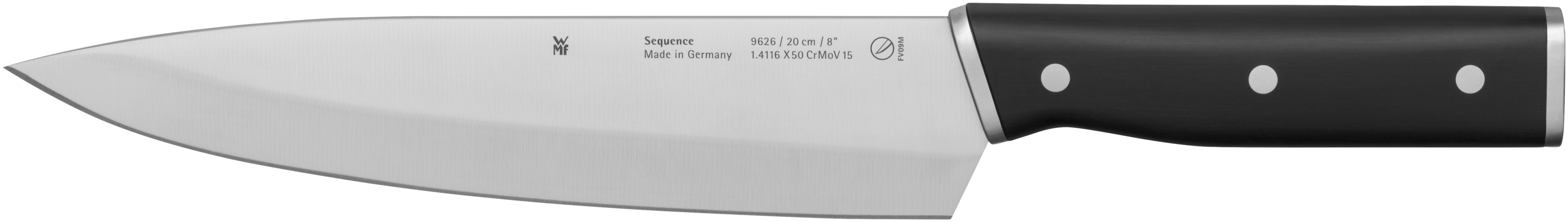 WMF Sequence Messer-Vorteils-Set* mit in hellbraun/Edelstahl/schwarz