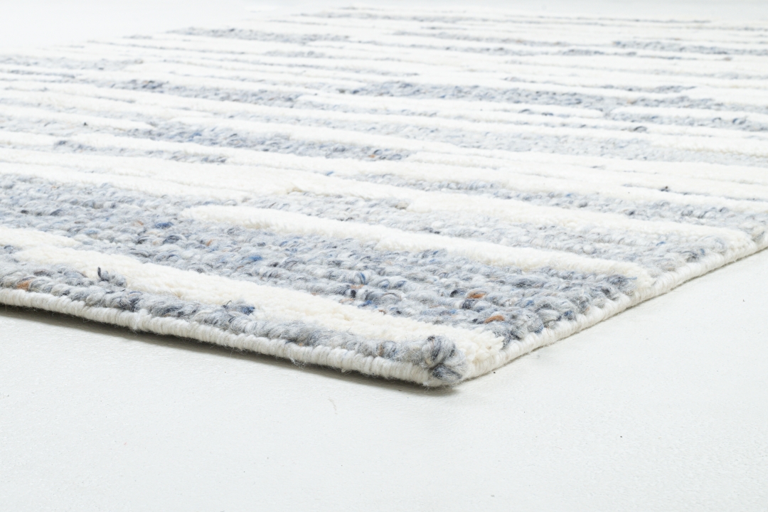 Theo Keller Handwebteppich Caspian ca. 130x200cm in Farbe Blue Multi