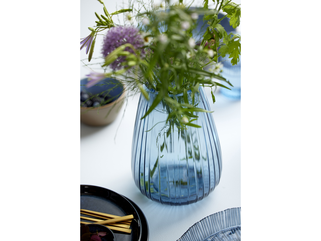 BITZ Vase 2,6 Liter in Farbe blau