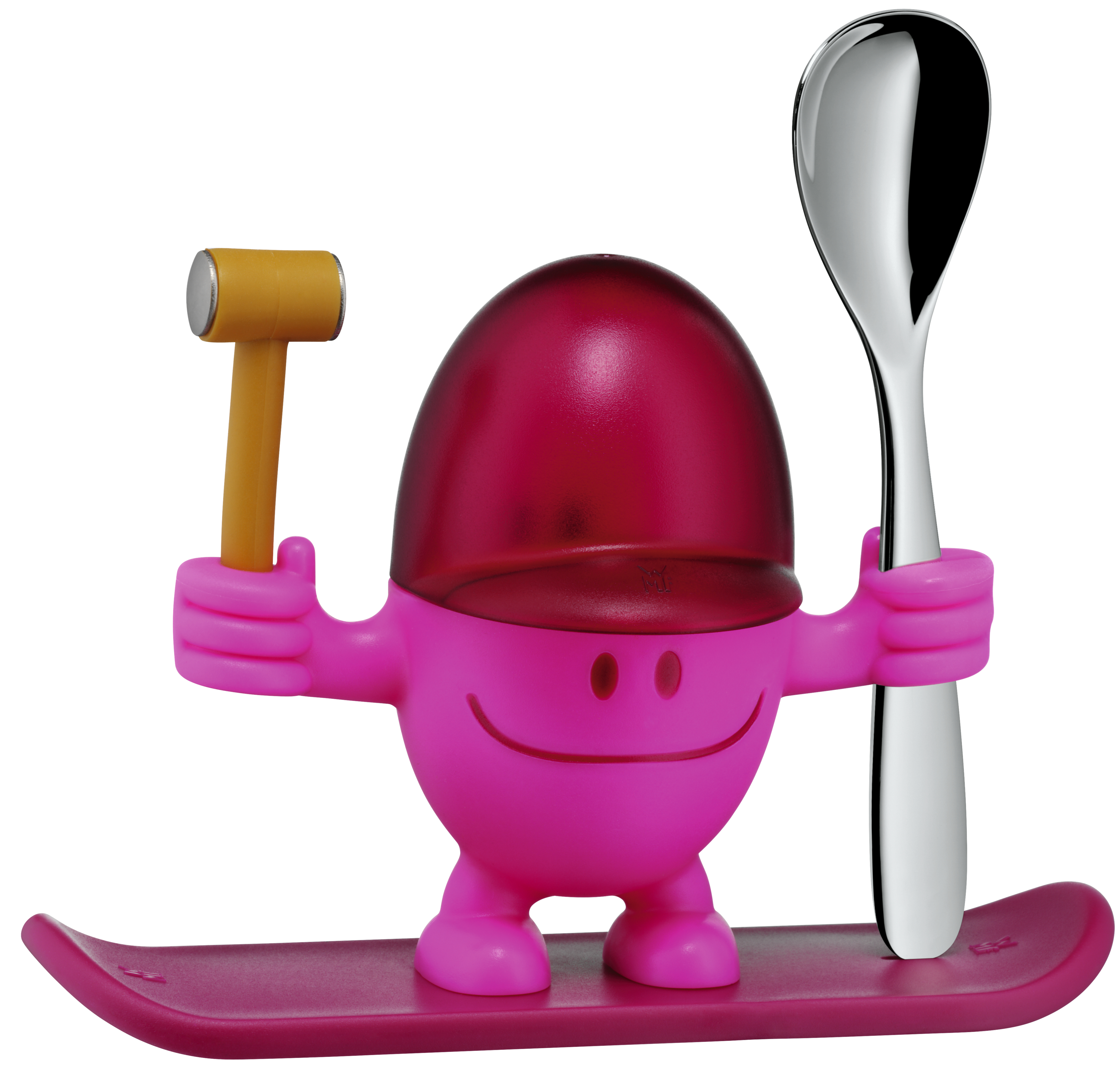 WMF Eierbecher McEgg mit Löffel, Pink in pink