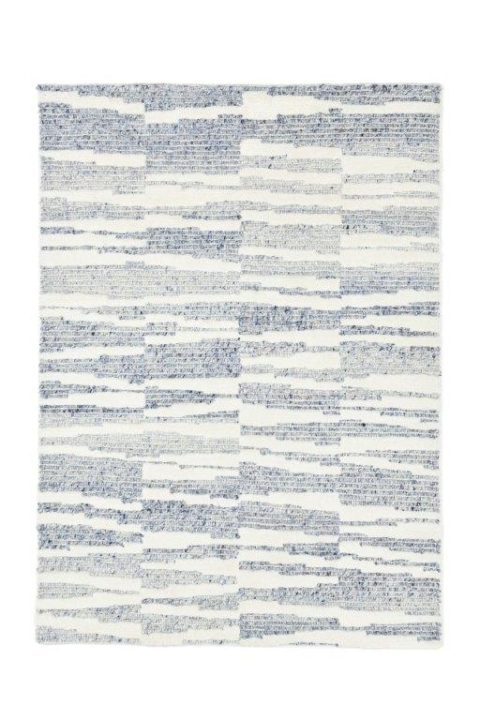 Theo Keller Handwebteppich Caspian ca. 170x240cm in Farbe Blue Multi